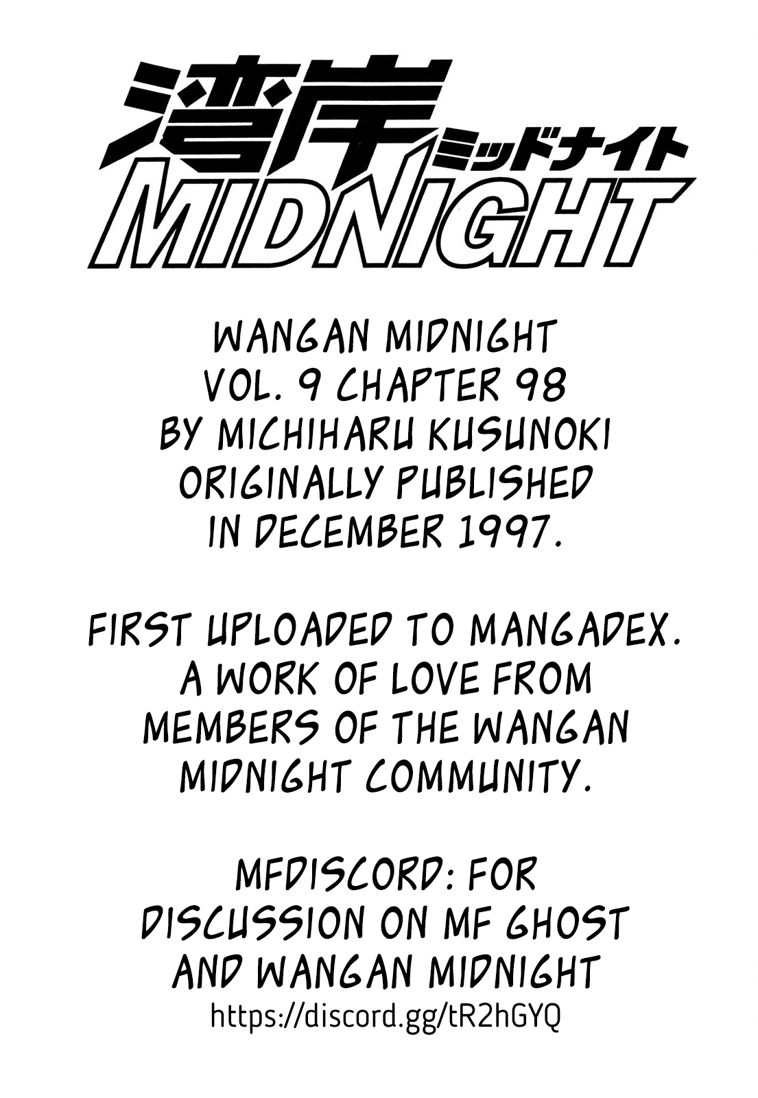Wangan Midnight Chapter 98 page 19 - Chapter 98: Kei ①