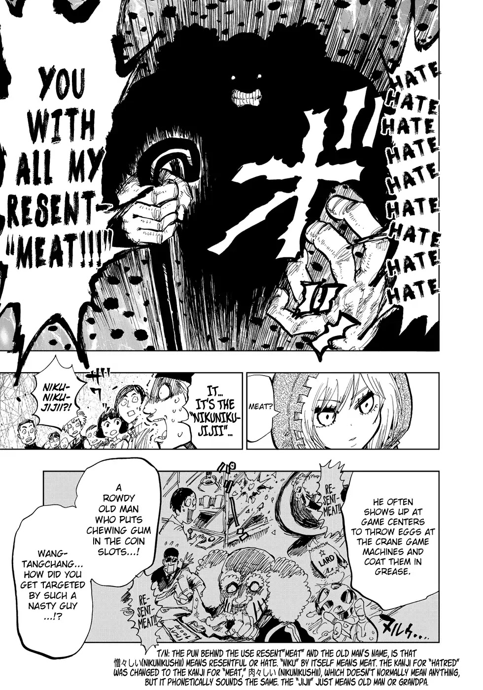 Wangtangchang the Yurutto Hunter Chapter 2.1 page 12 - Chapter 2.1: A Barbeque Battle Filled with ResentMEAT!!