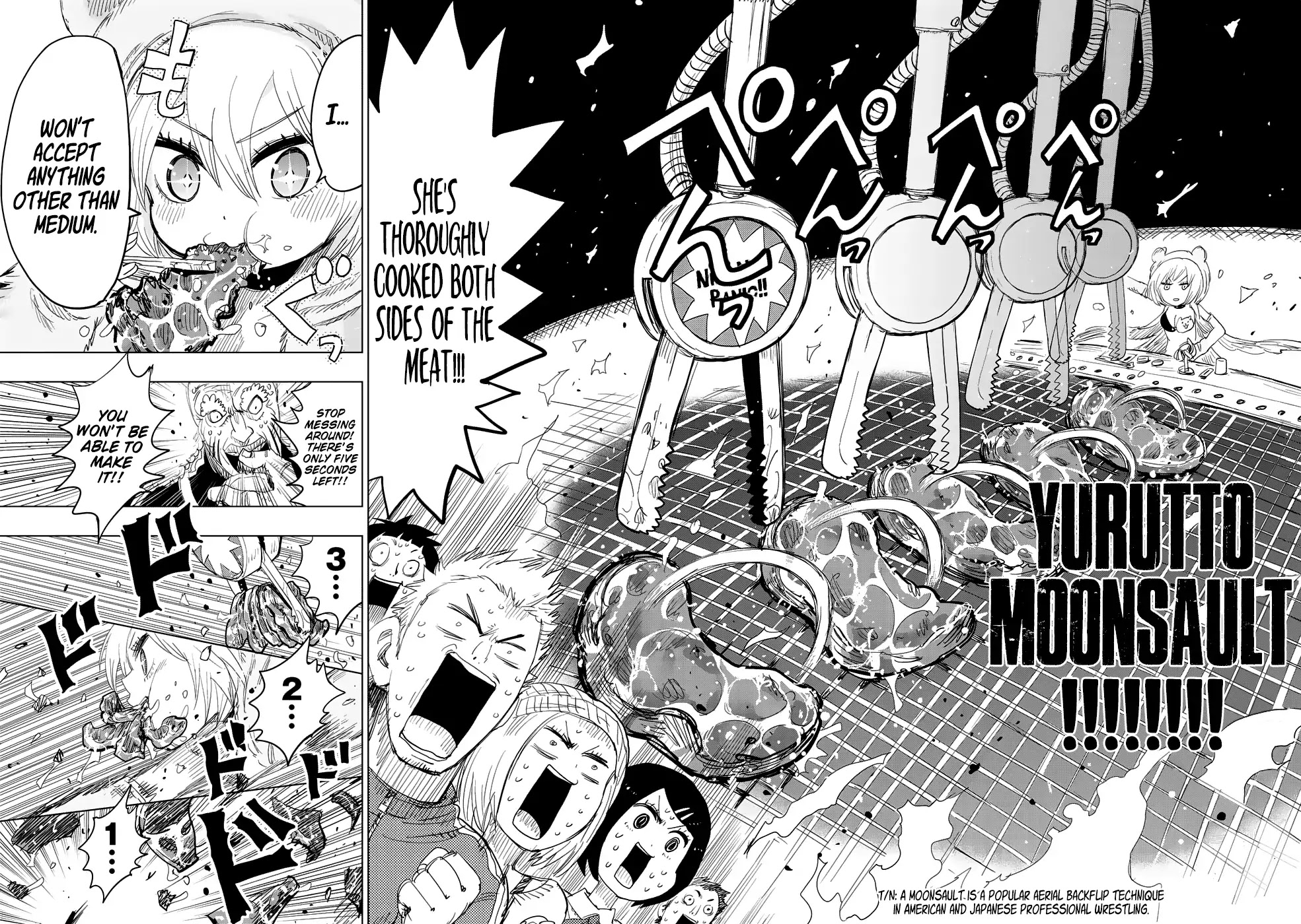 Wangtangchang the Yurutto Hunter Chapter 2.2 page 12 - Chapter 2.2: A Barbeque Battle Filled with ResentMEAT!! (Part 2)