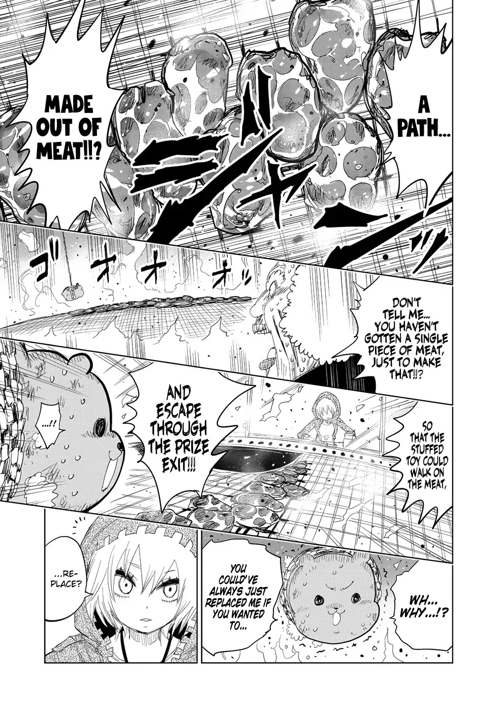 Wangtangchang the Yurutto Hunter Chapter 2.2 page 7 - Chapter 2.2: A Barbeque Battle Filled with ResentMEAT!! (Part 2)