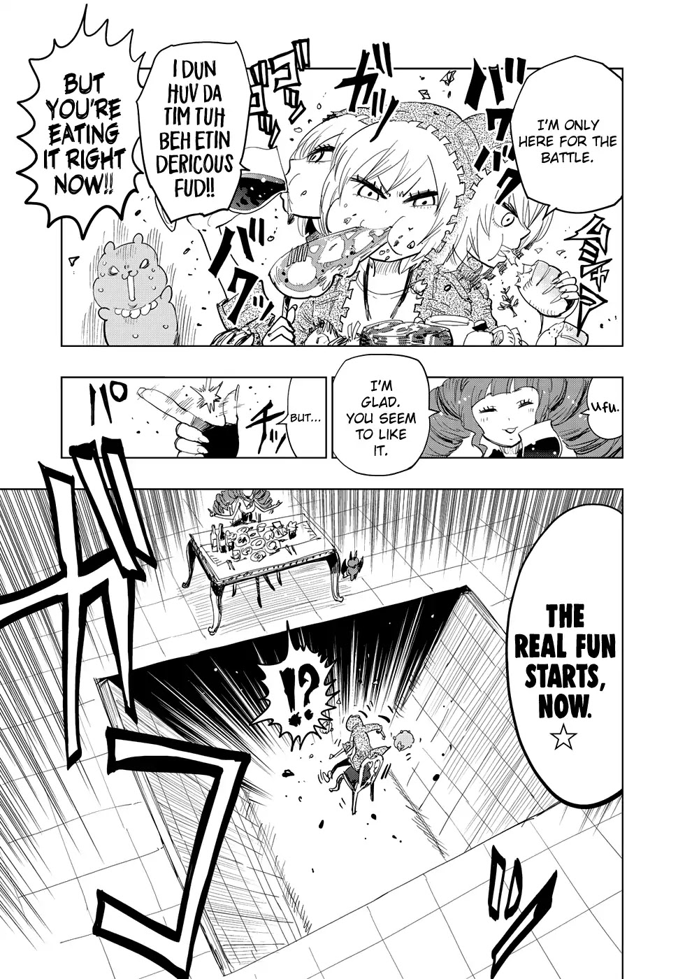 Wangtangchang the Yurutto Hunter Chapter 4.1 page 8 - Chapter 4.1: Backed Into A Corner!! BouillonChang’s Trap!!!
