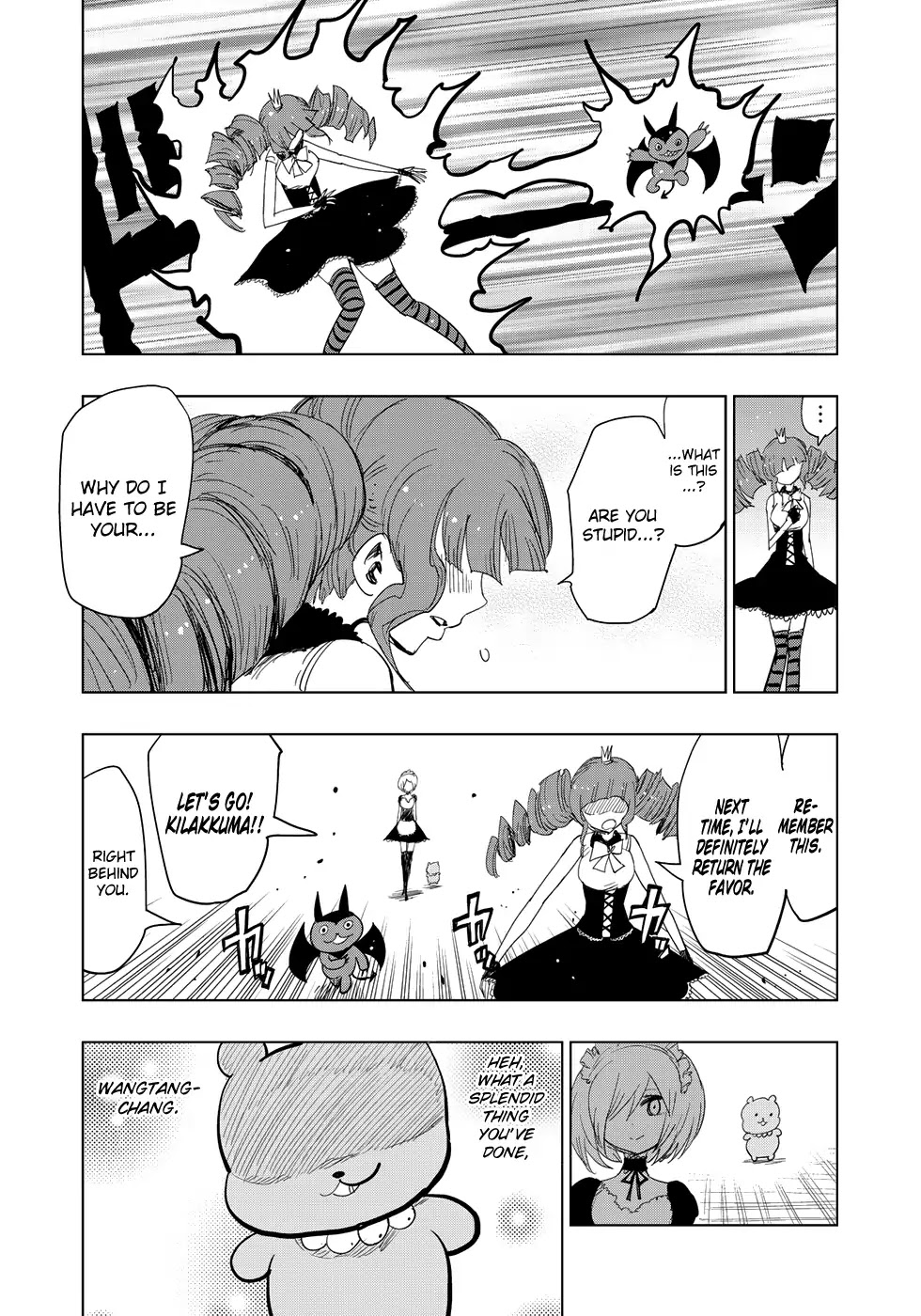 Wangtangchang the Yurutto Hunter Chapter 4.2 page 12 - Chapter 4.2: Backed Into A Corner!! BouillonChang’s trap!!! (Part 2)