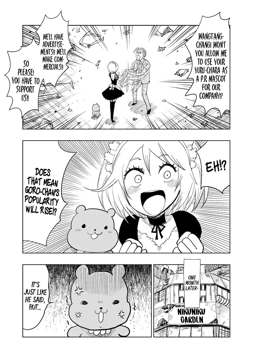 Wangtangchang the Yurutto Hunter Chapter 4.2 page 14 - Chapter 4.2: Backed Into A Corner!! BouillonChang’s trap!!! (Part 2)