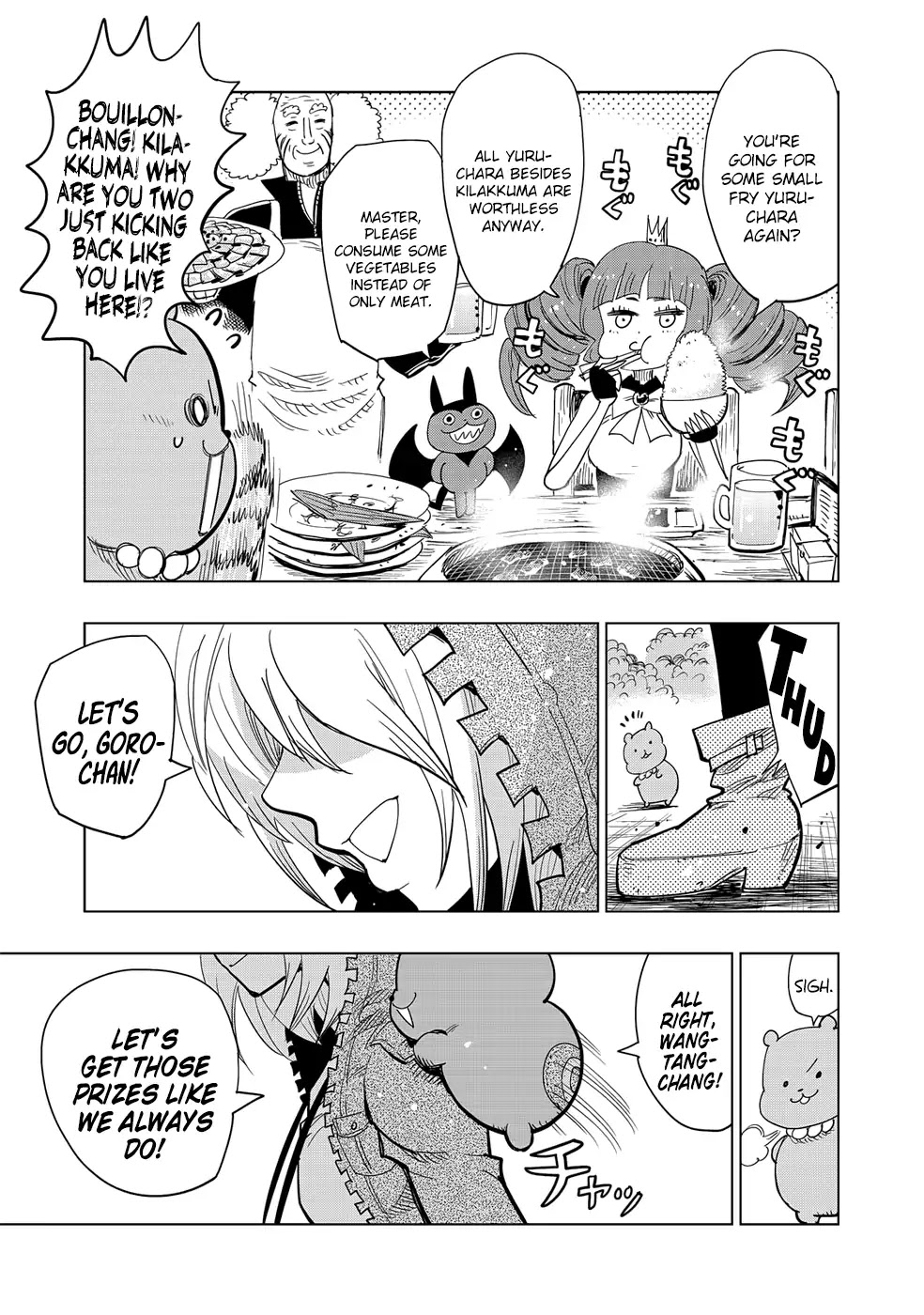 Wangtangchang the Yurutto Hunter Chapter 5.4 page 12 - Chapter 5.4: End of the World: Yurumageddon and The Return of The Prince (Part 4) (END)