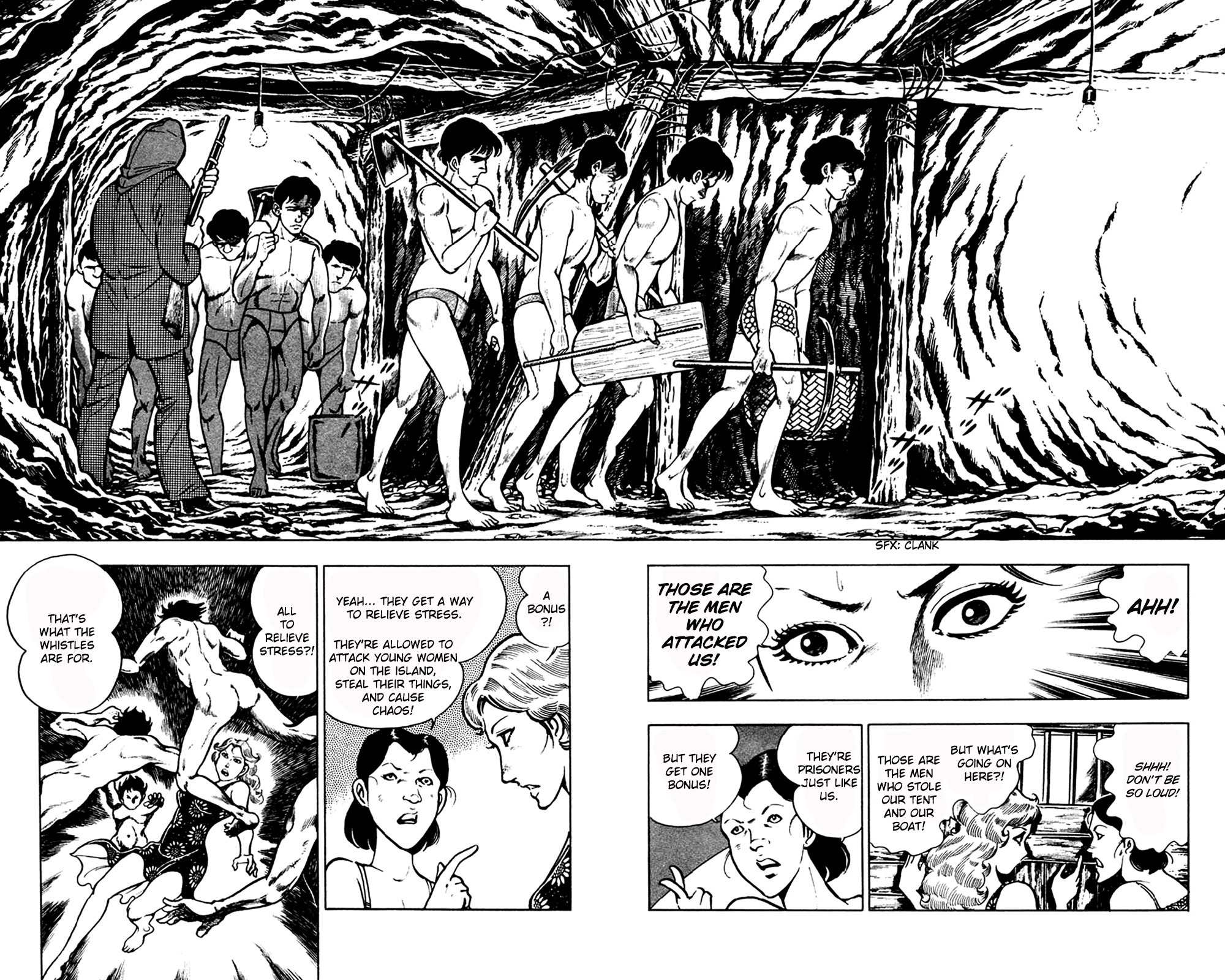 Wani Bunsho Chapter 11.2 page 34 - Chapter 11.2: The Savage Chimney Island (Part 2)