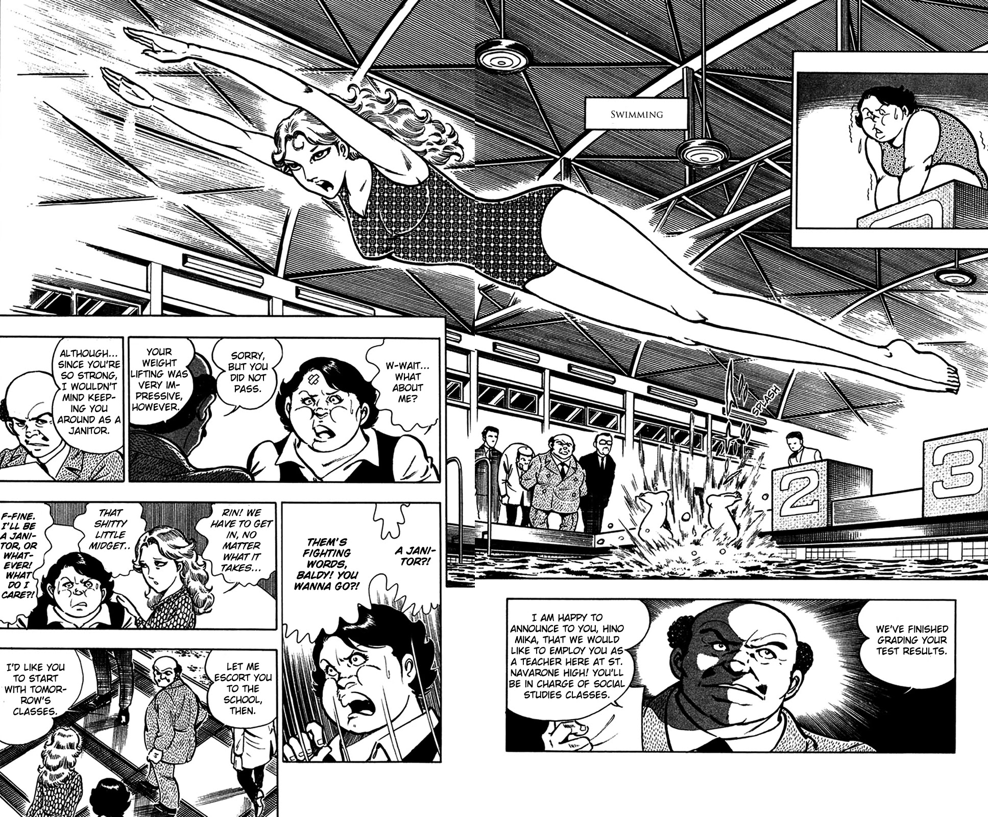 Wani Bunsho Chapter 12.2 page 5 - Chapter 12.2: The Horror of St. Navarone High (2)
