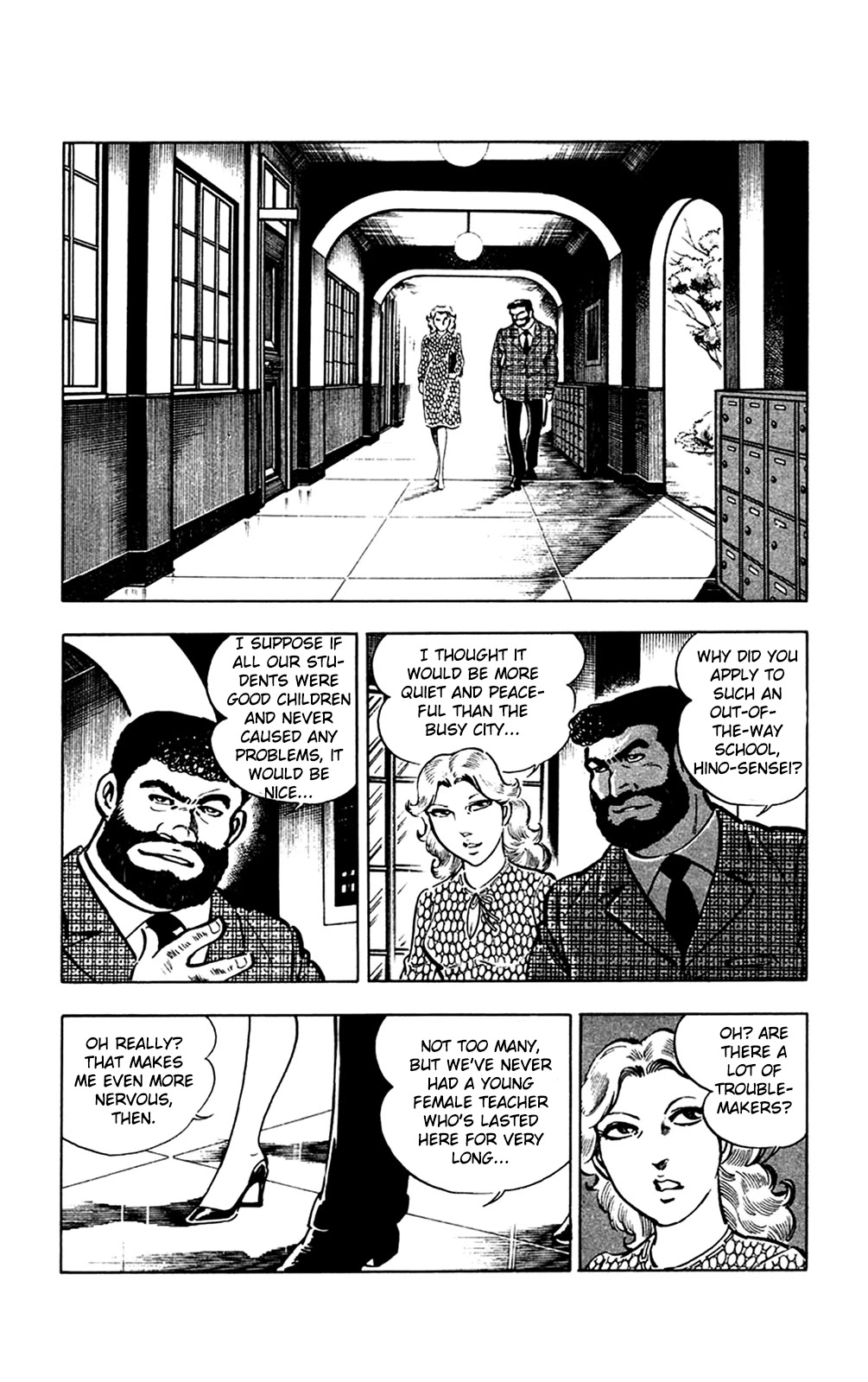 Wani Bunsho Chapter 12.2 page 9 - Chapter 12.2: The Horror of St. Navarone High (2)