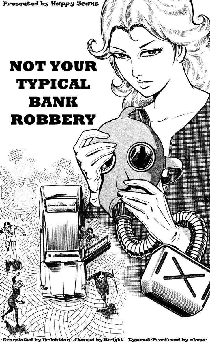 Wani Bunsho Chapter 2 page 1 - Chapter 2: Not Your Typical Bank Robbery
