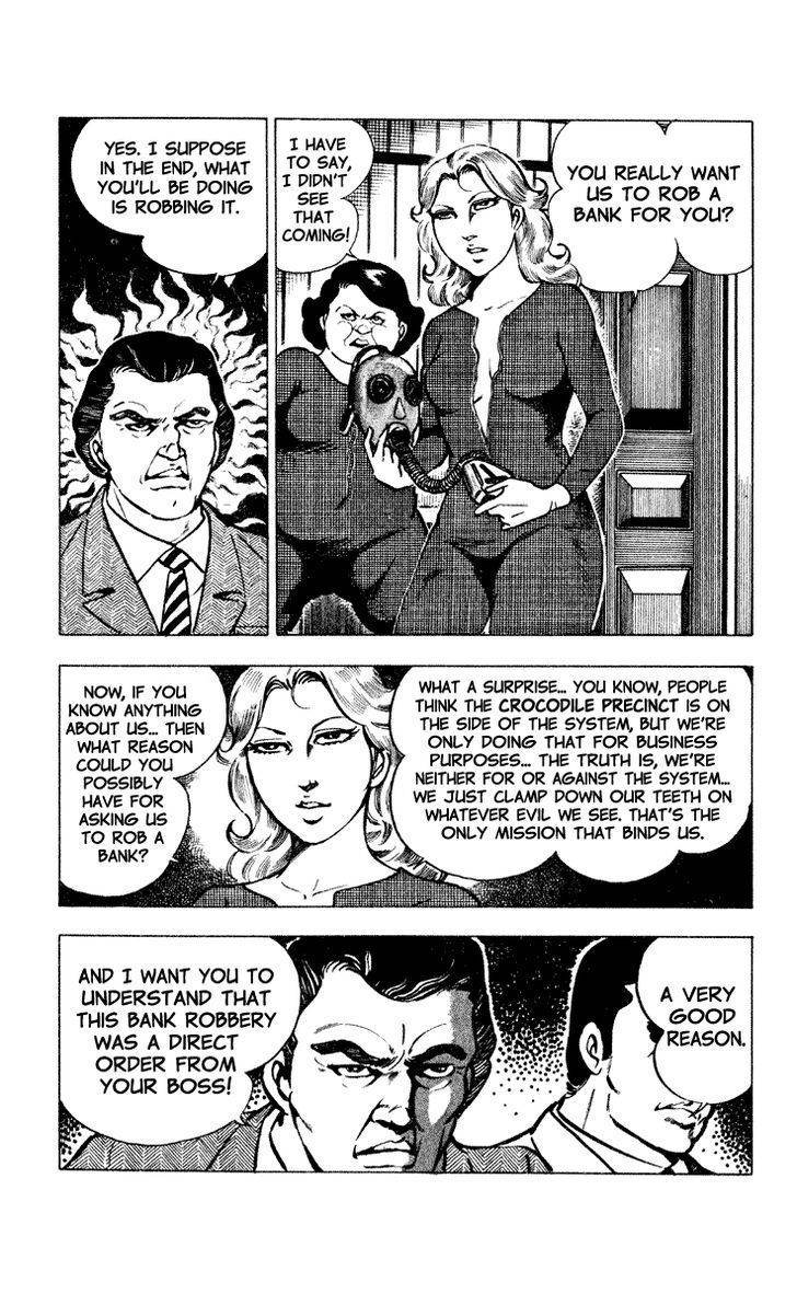 Wani Bunsho Chapter 2 page 17 - Chapter 2: Not Your Typical Bank Robbery