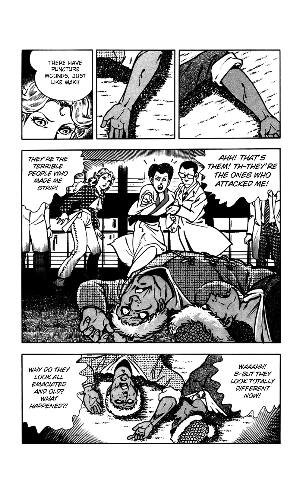 Wani Bunsho Chapter 20 page 110 - Chapter 20: Dracula's Challenge