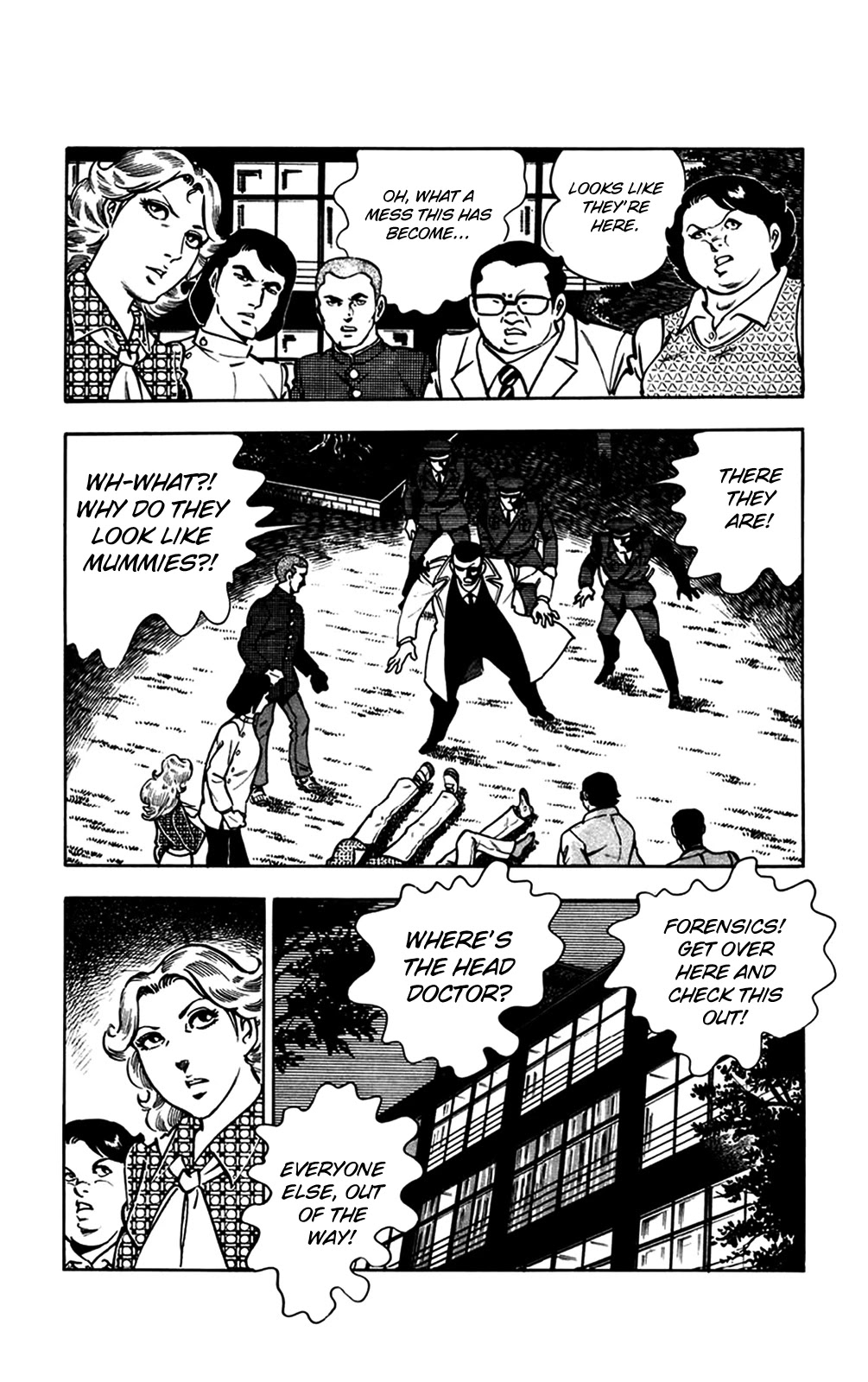 Wani Bunsho Chapter 20 page 113 - Chapter 20: Dracula's Challenge