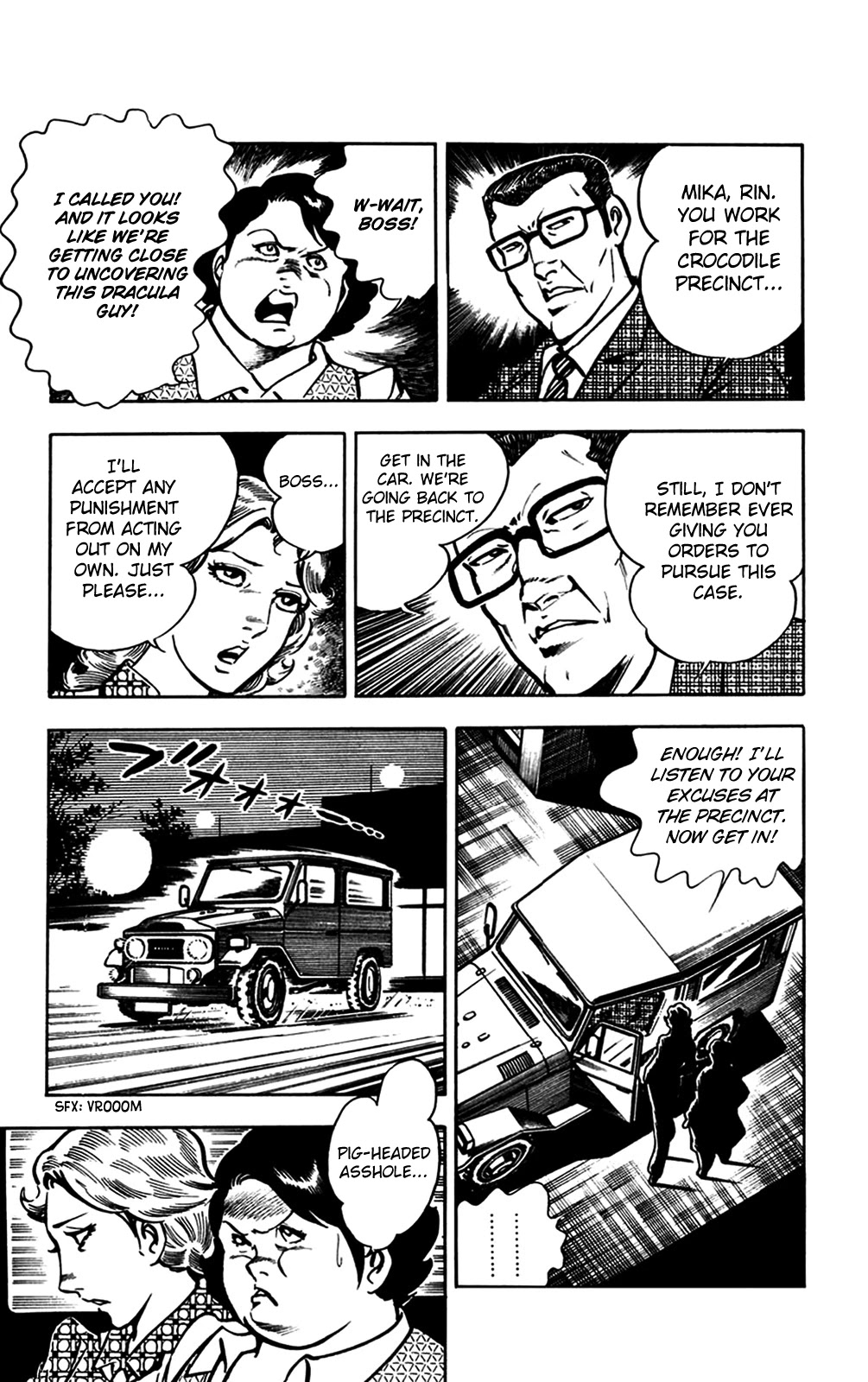 Wani Bunsho Chapter 20 page 121 - Chapter 20: Dracula's Challenge