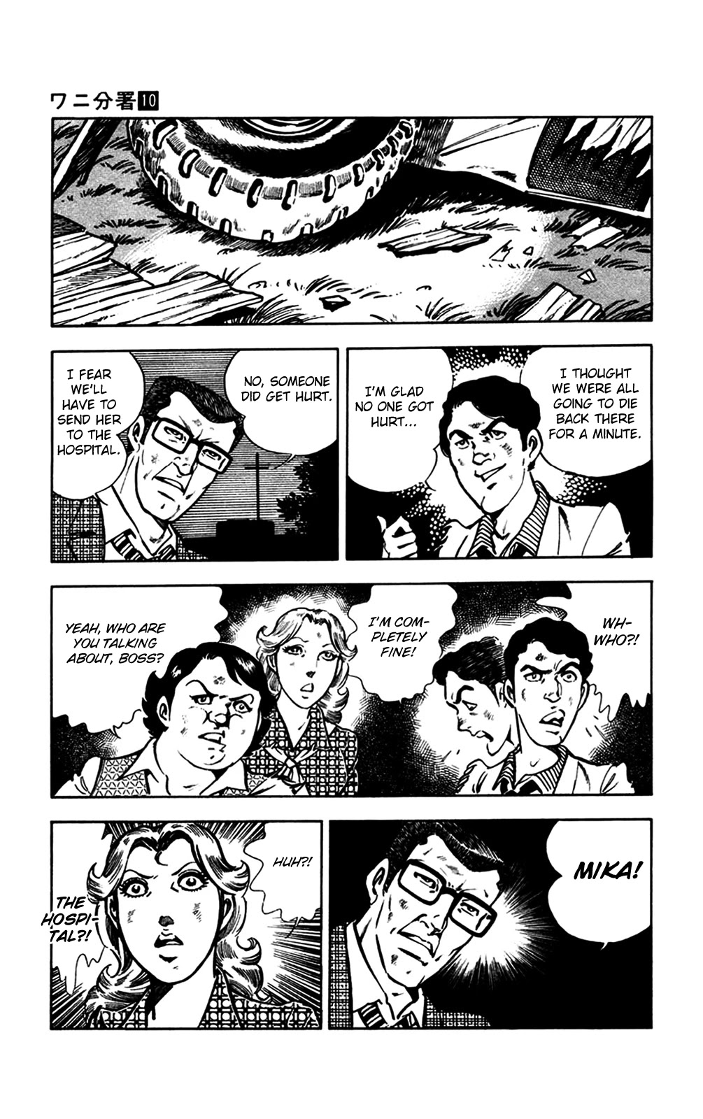 Wani Bunsho Chapter 20 page 131 - Chapter 20: Dracula's Challenge