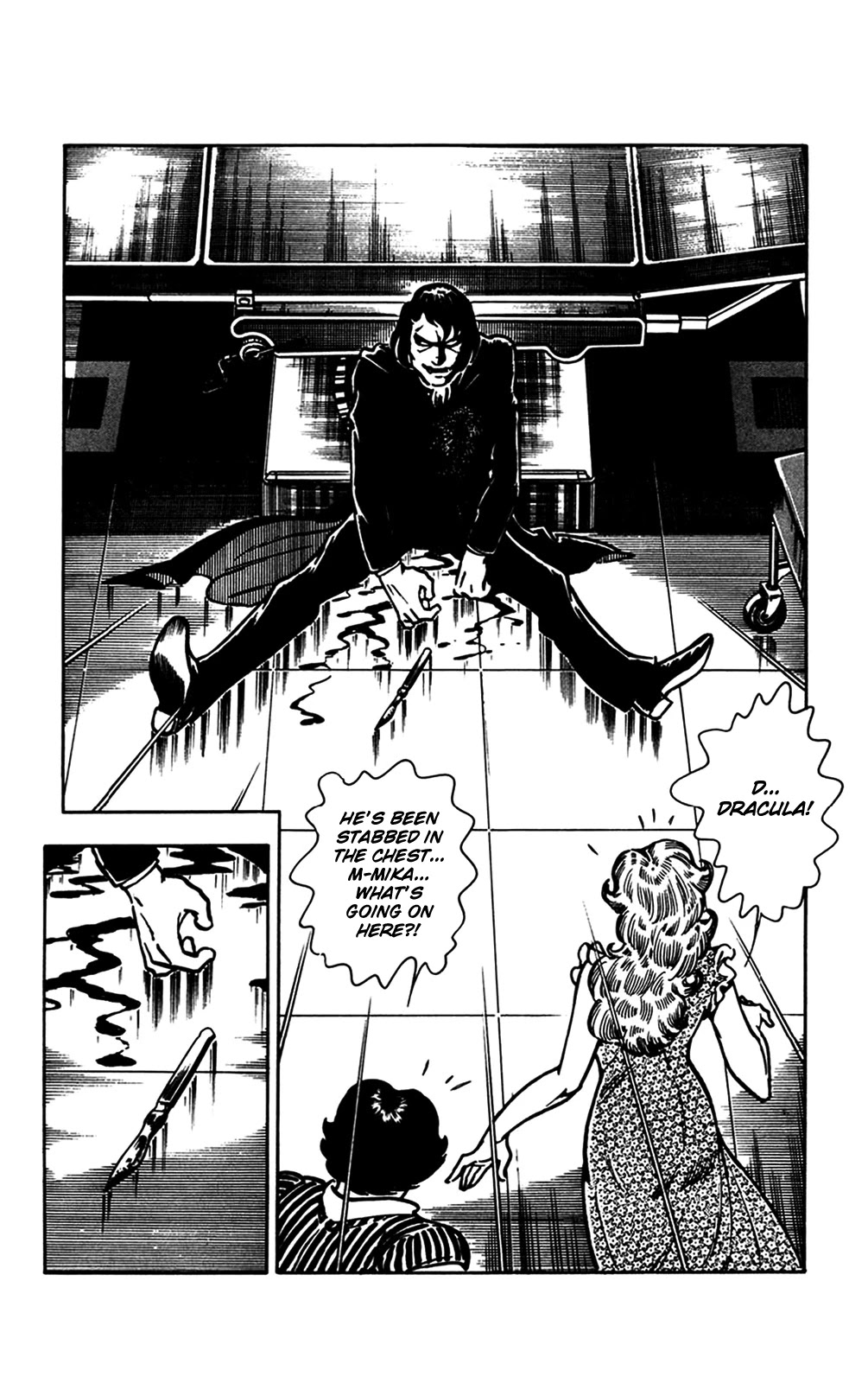 Wani Bunsho Chapter 22 page 18 - Chapter 22: Dracula Disappears