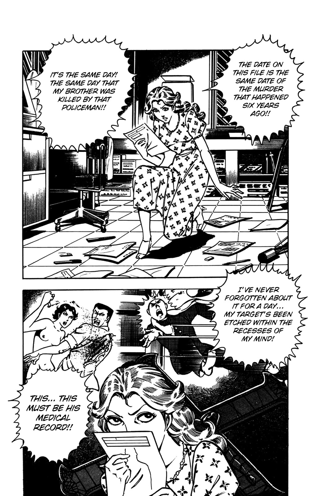 Wani Bunsho Chapter 22 page 39 - Chapter 22: Dracula Disappears