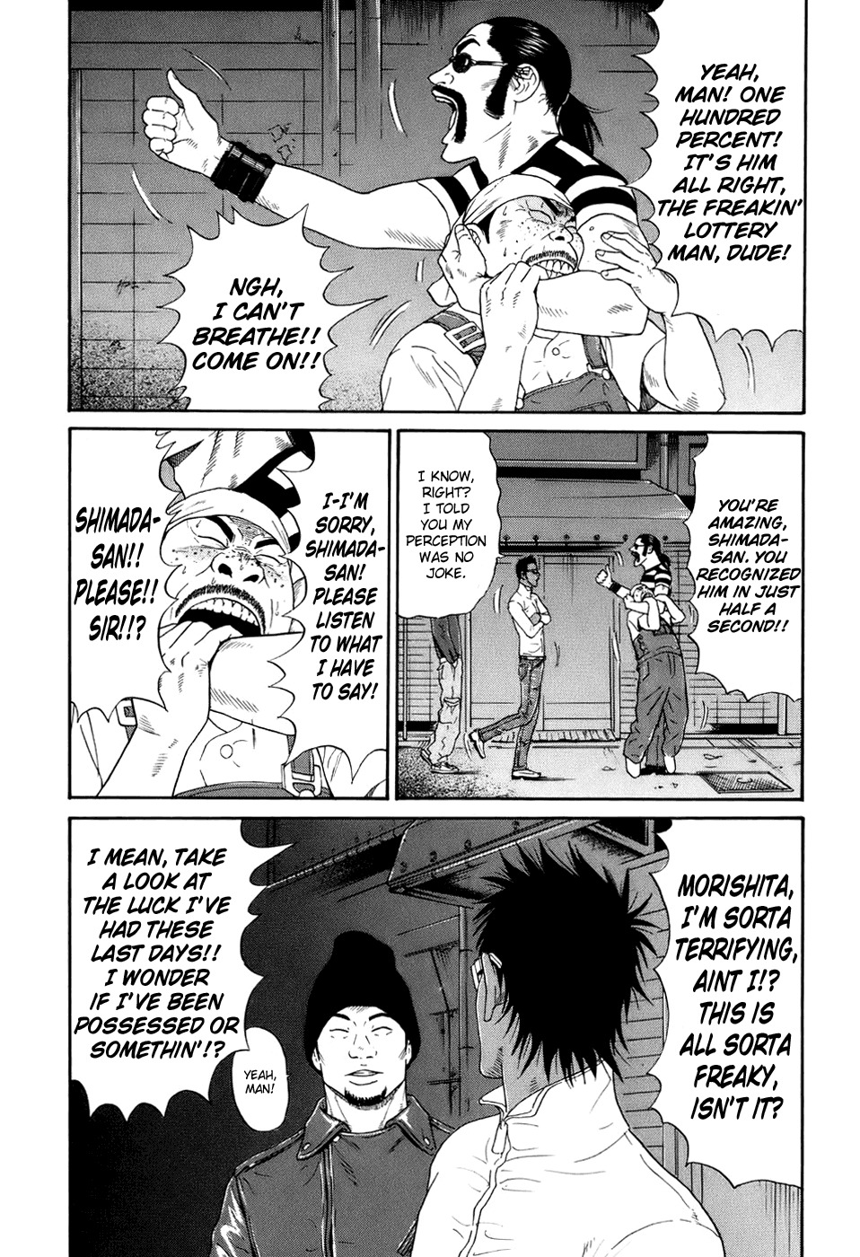 Wanitokagegisu Chapter 6 page 13 - Chapter 6: The Unlucky Pursued by the Lucky
