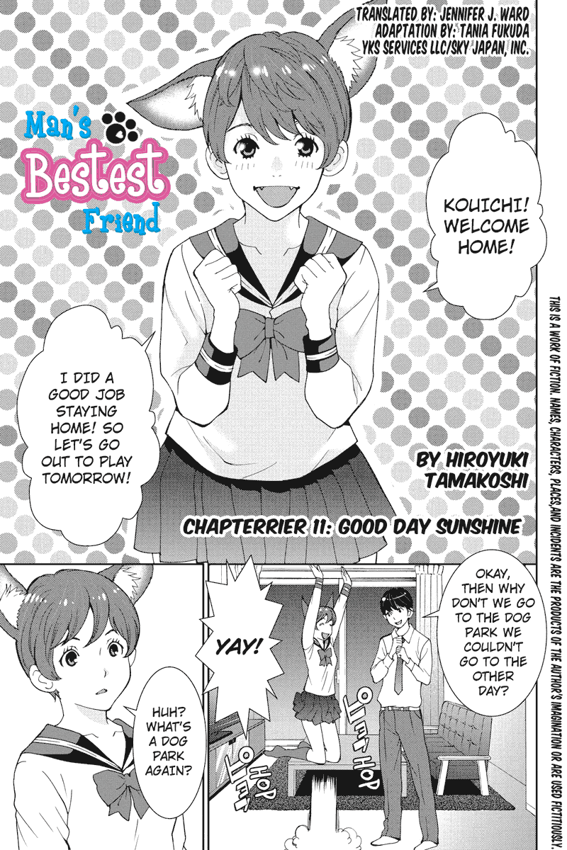 Wanko Number One Chapter 11 page 1 - Chapter 11: Good Day Sunshine