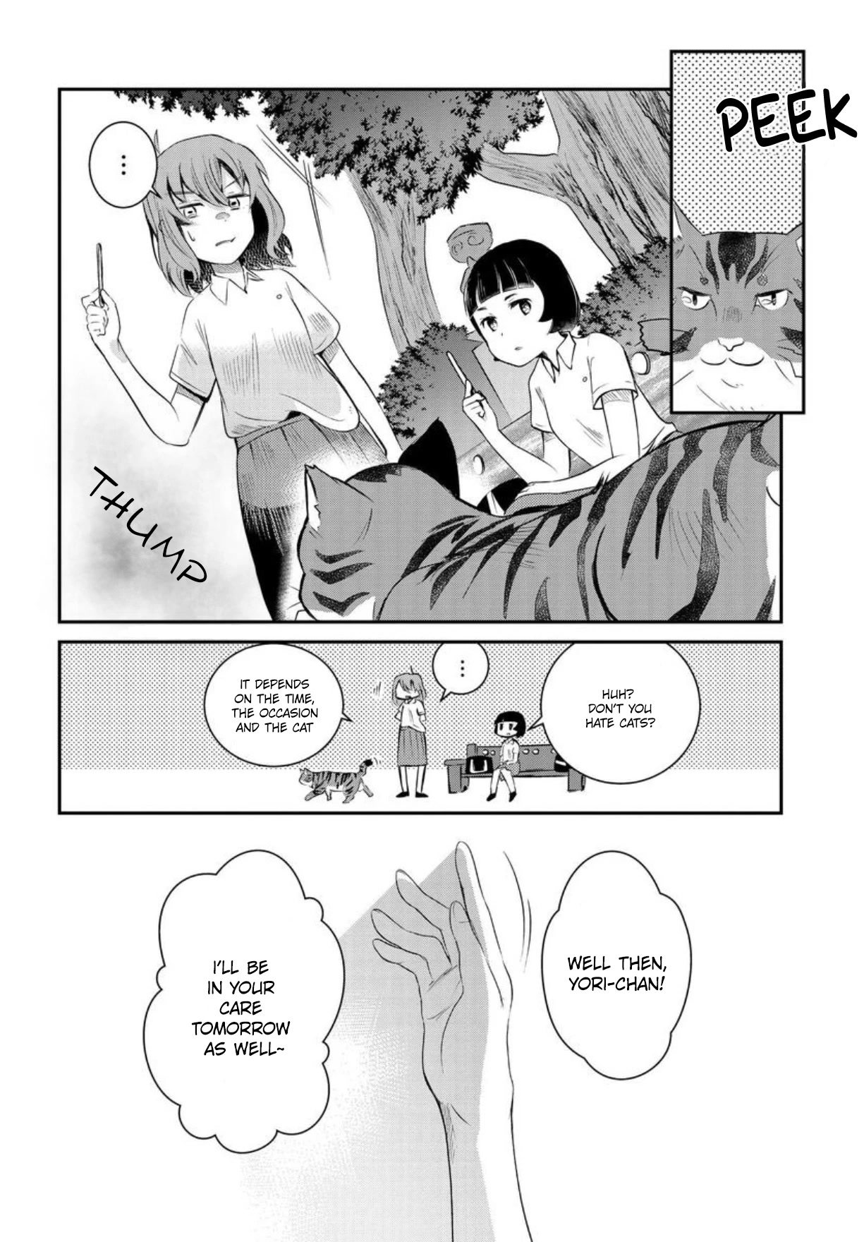 Wanting to Cry, I Pretend to Be a Cat Chapter 1 page 50 - Chapter 1