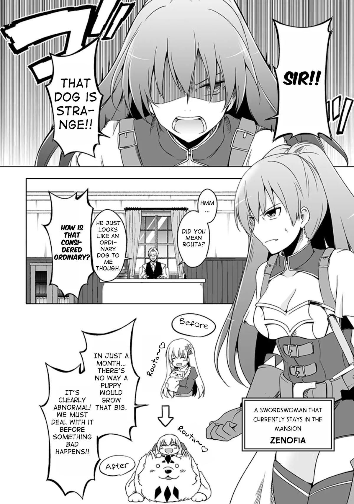 Wanwan Monogatari ~Kanemochi no Inu n shite to wa Itta ga, Fenrir ni shiro to wa Itte nee!~ Chapter 1 page 13 - Chapter 1