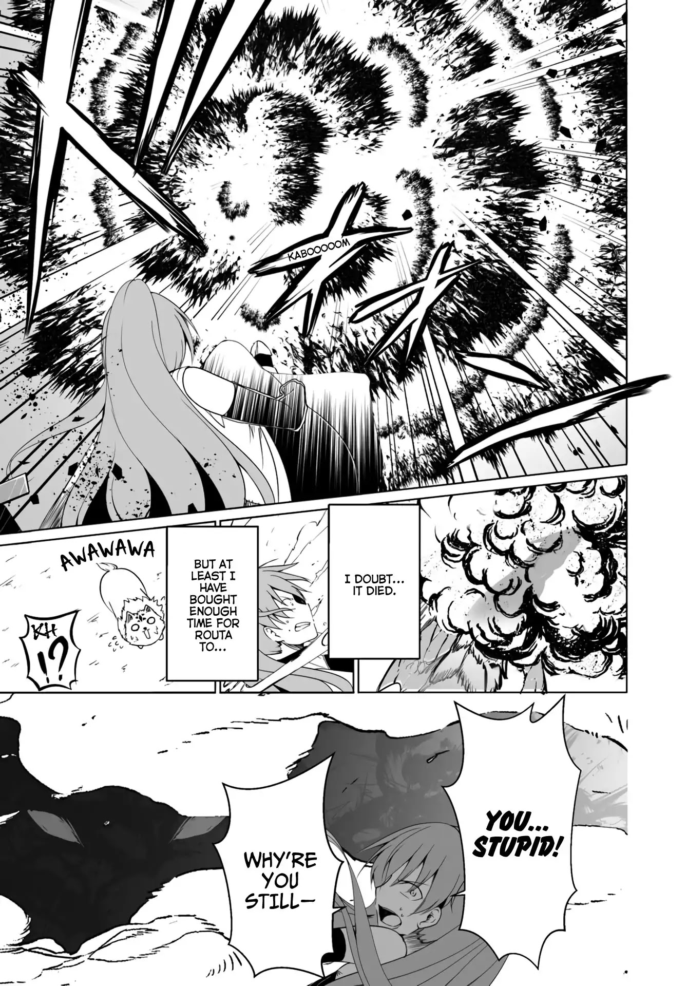 Wanwan Monogatari ~Kanemochi no Inu n shite to wa Itta ga, Fenrir ni shiro to wa Itte nee!~ Chapter 12.1 page 15 - Chapter 12.1