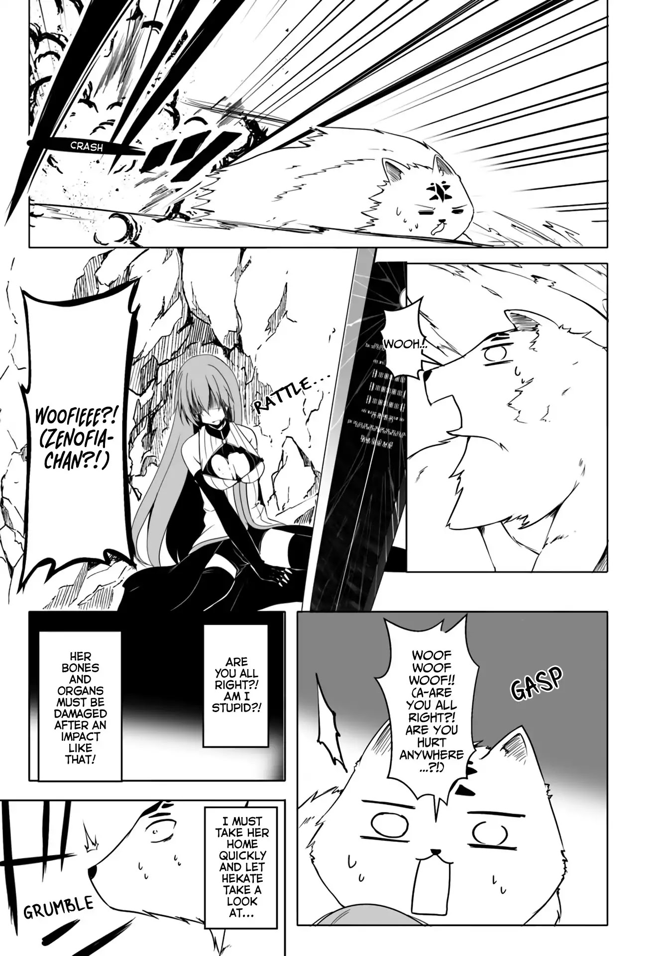 Wanwan Monogatari ~Kanemochi no Inu n shite to wa Itta ga, Fenrir ni shiro to wa Itte nee!~ Chapter 12.1 page 17 - Chapter 12.1