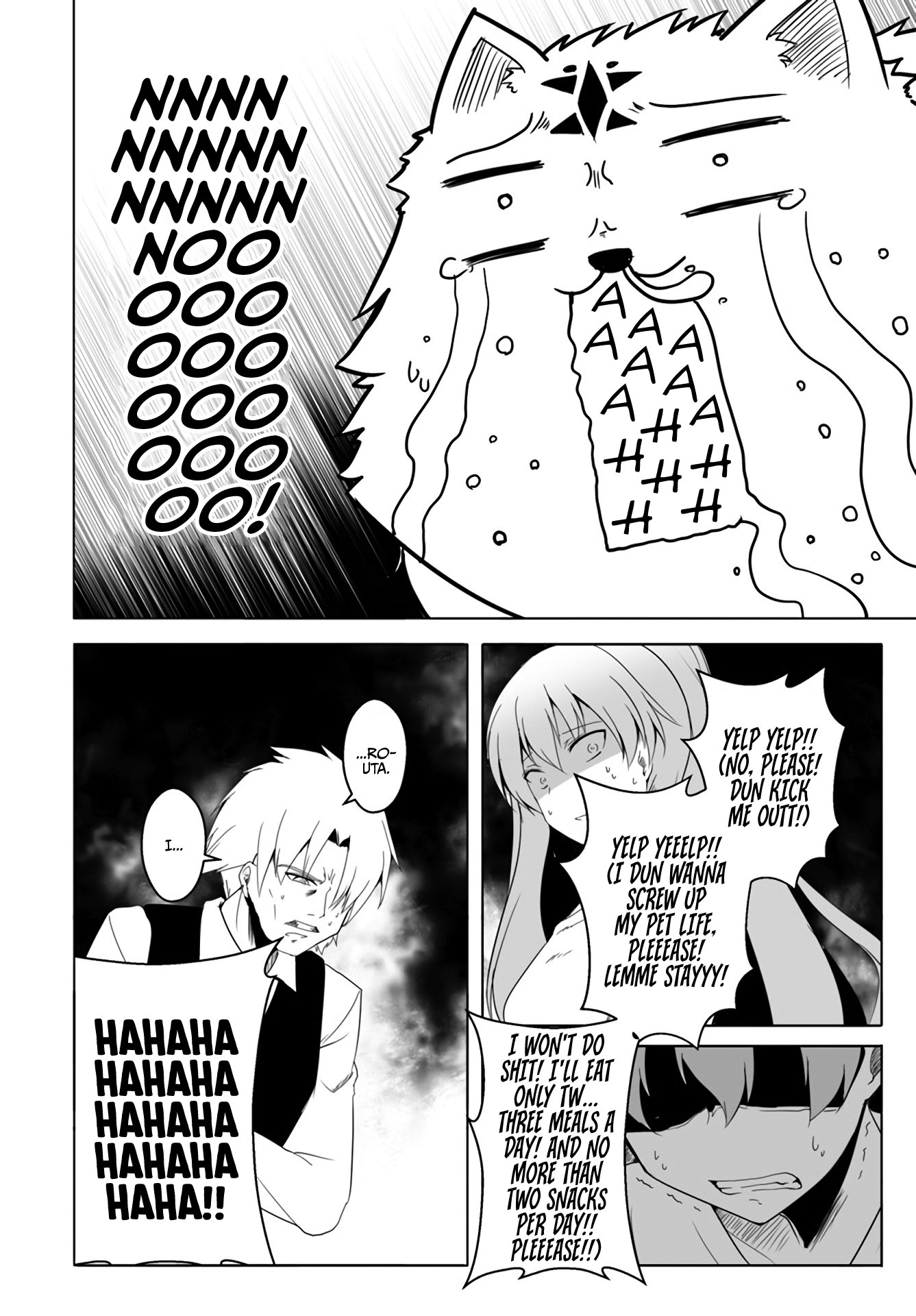 Wanwan Monogatari ~Kanemochi no Inu n shite to wa Itta ga, Fenrir ni shiro to wa Itte nee!~ Chapter 12.3 page 17 - Chapter 12.3