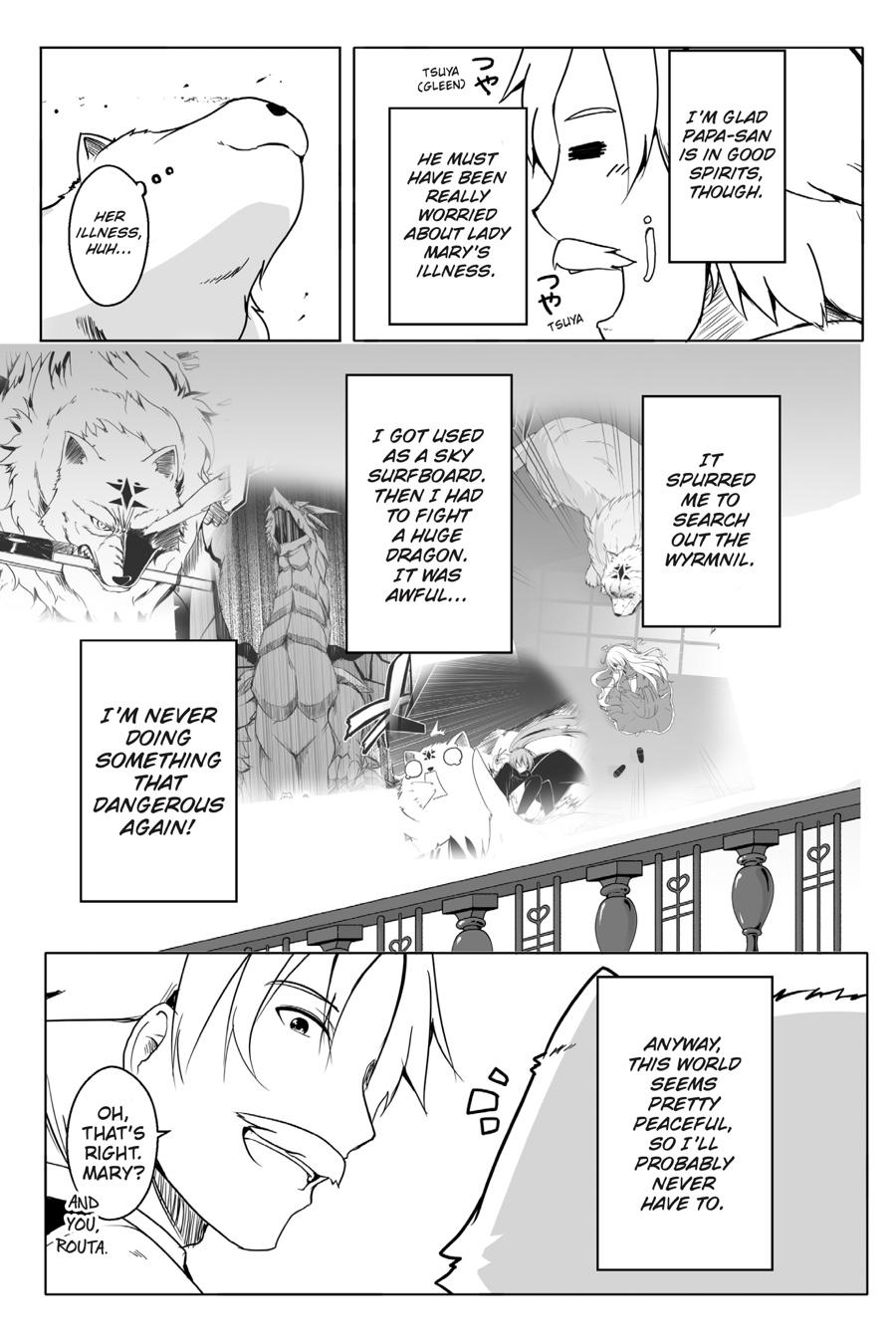 Wanwan Monogatari ~Kanemochi no Inu n shite to wa Itta ga, Fenrir ni shiro to wa Itte nee!~ Chapter 13 page 8 - Chapter 13