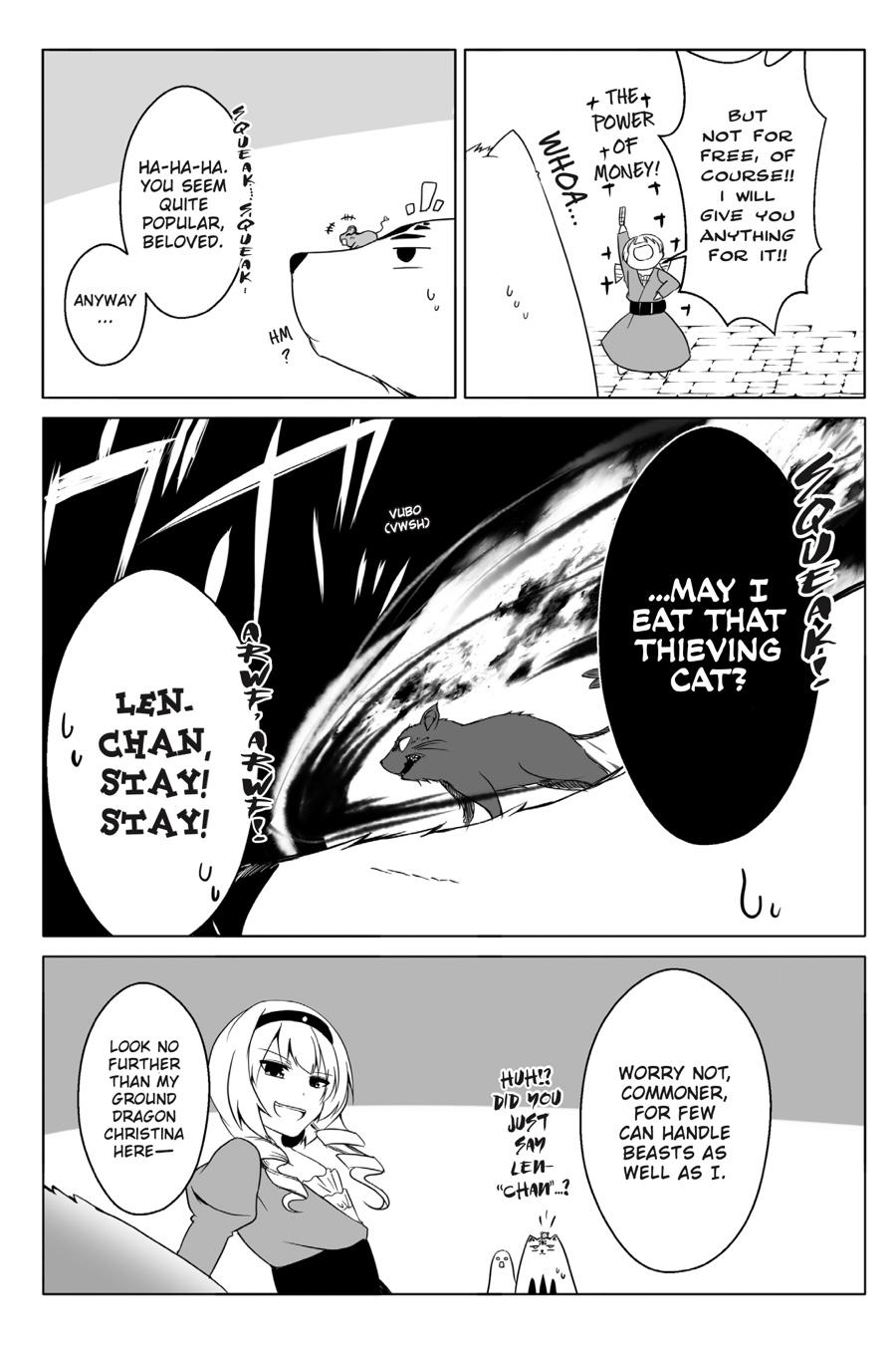 Wanwan Monogatari ~Kanemochi no Inu n shite to wa Itta ga, Fenrir ni shiro to wa Itte nee!~ Chapter 14 page 21 - Chapter 14