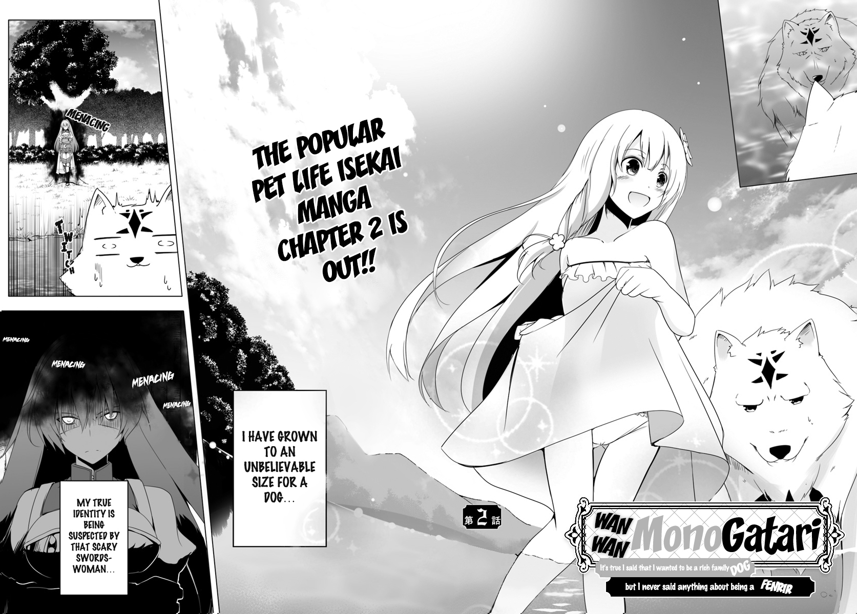 Wanwan Monogatari ~Kanemochi no Inu n shite to wa Itta ga, Fenrir ni shiro to wa Itte nee!~ Chapter 2 page 2 - Chapter 2