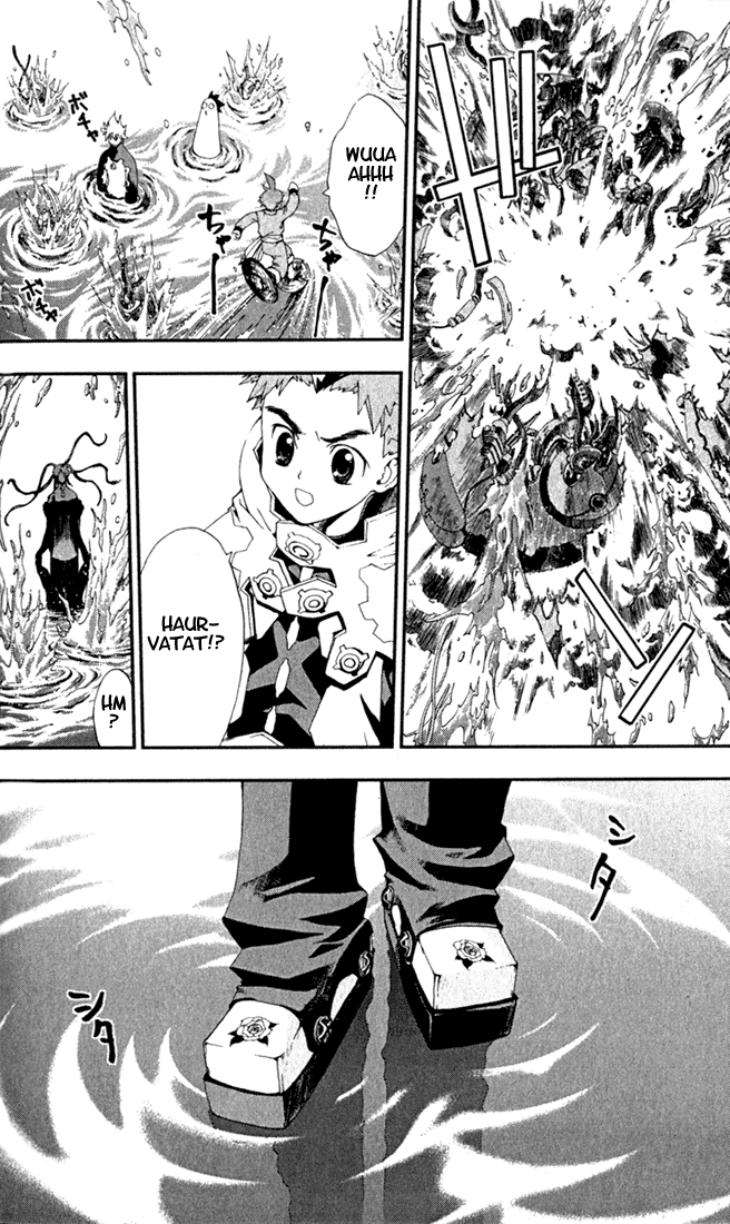 Waq Waq Chapter 16 page 13 - Chapter 16 v2 : Hillarious Ninja Legend 'Zuranpo'