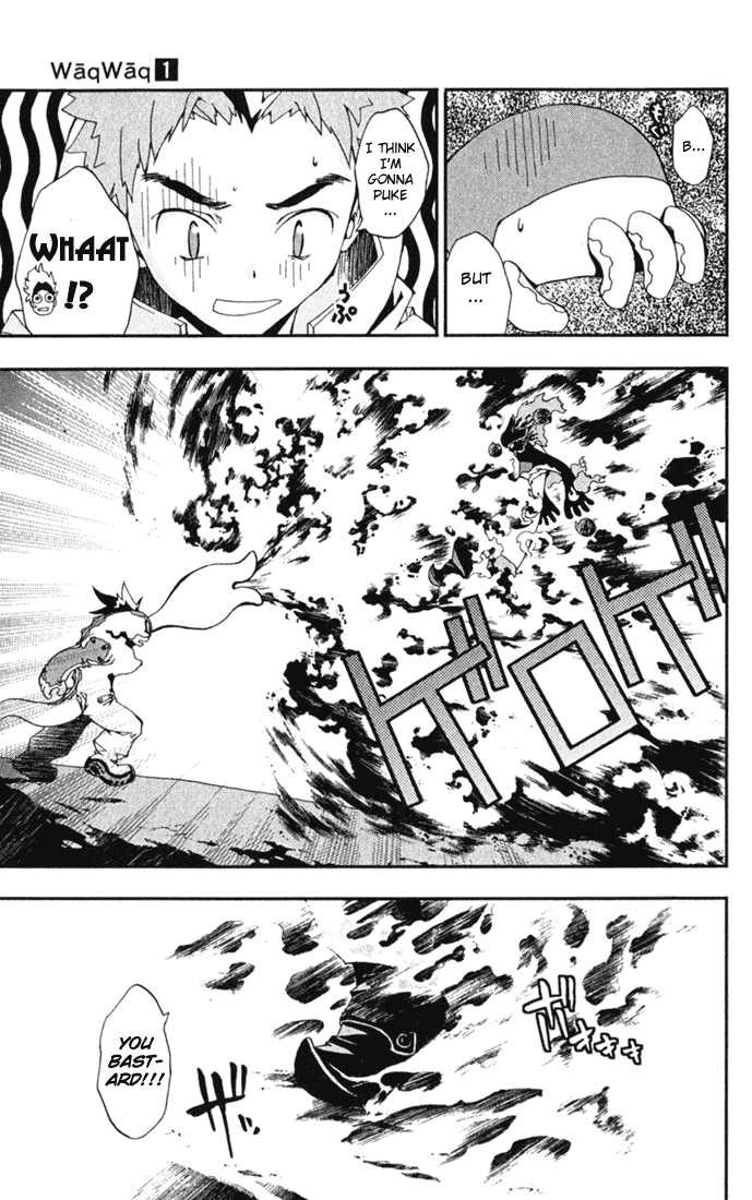 Waq Waq Chapter 7.2 page 8 - Chapter 7 v2 : Shoku (Eat)