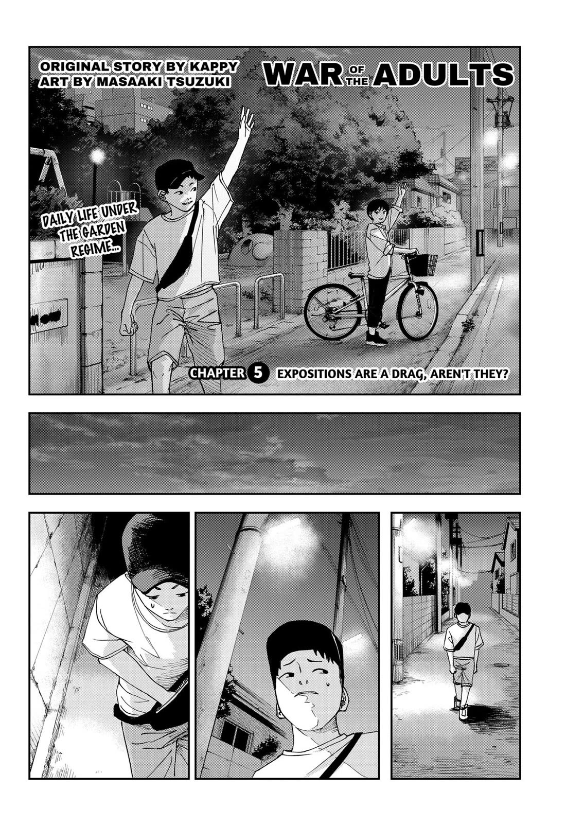 War of the Adults Chapter 5 page 1 - Chapter 5