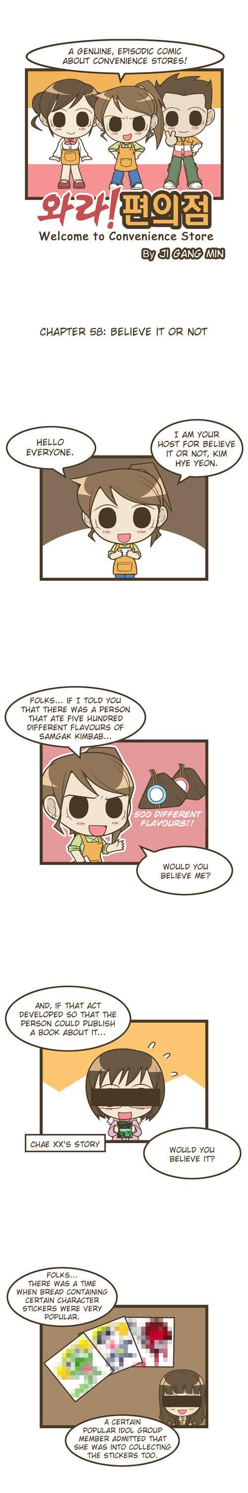 Wara! Pyunuijum Chapter 58 page 1 - Chapter 58: Believe It or Not