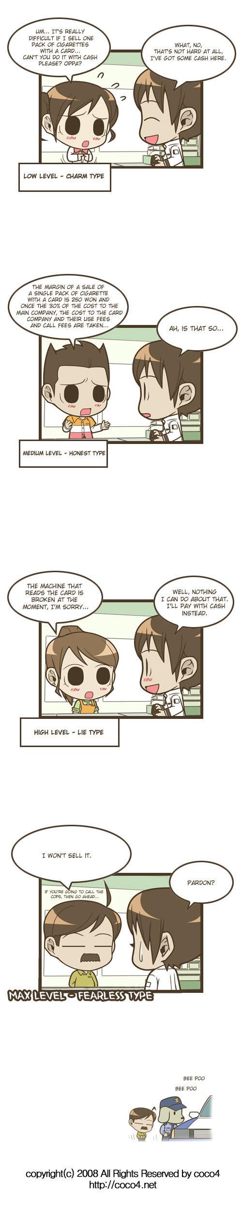Wara! Pyunuijum Chapter 8 page 2 - Chapter 8: Check Card