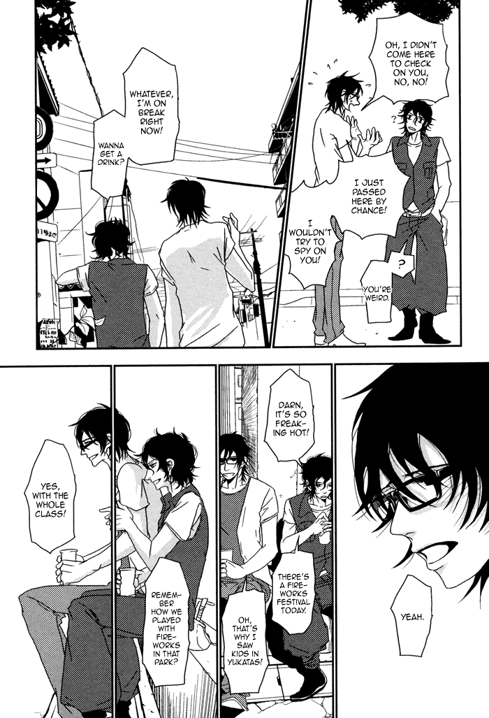Waraibanashi no You da Chapter 5 page 13 - Chapter 5 : At the time of fireworks