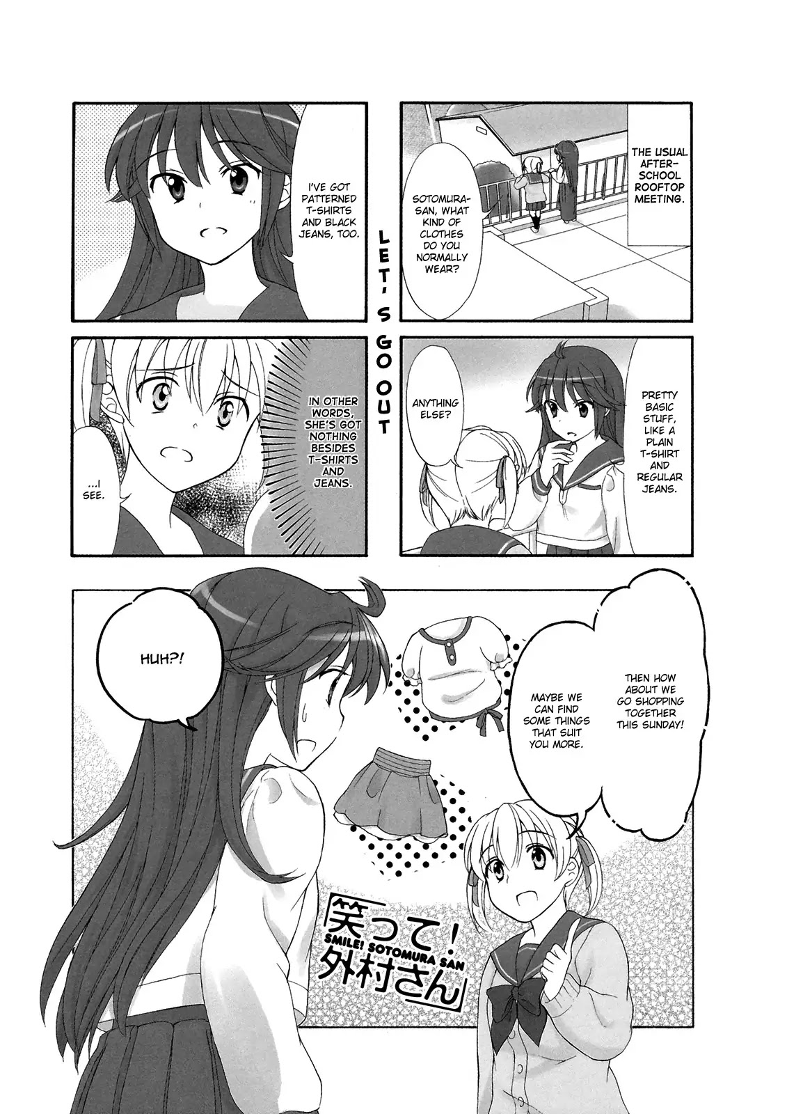 Waratte! Sotomura-san Chapter 10 page 1 - Chapter 10