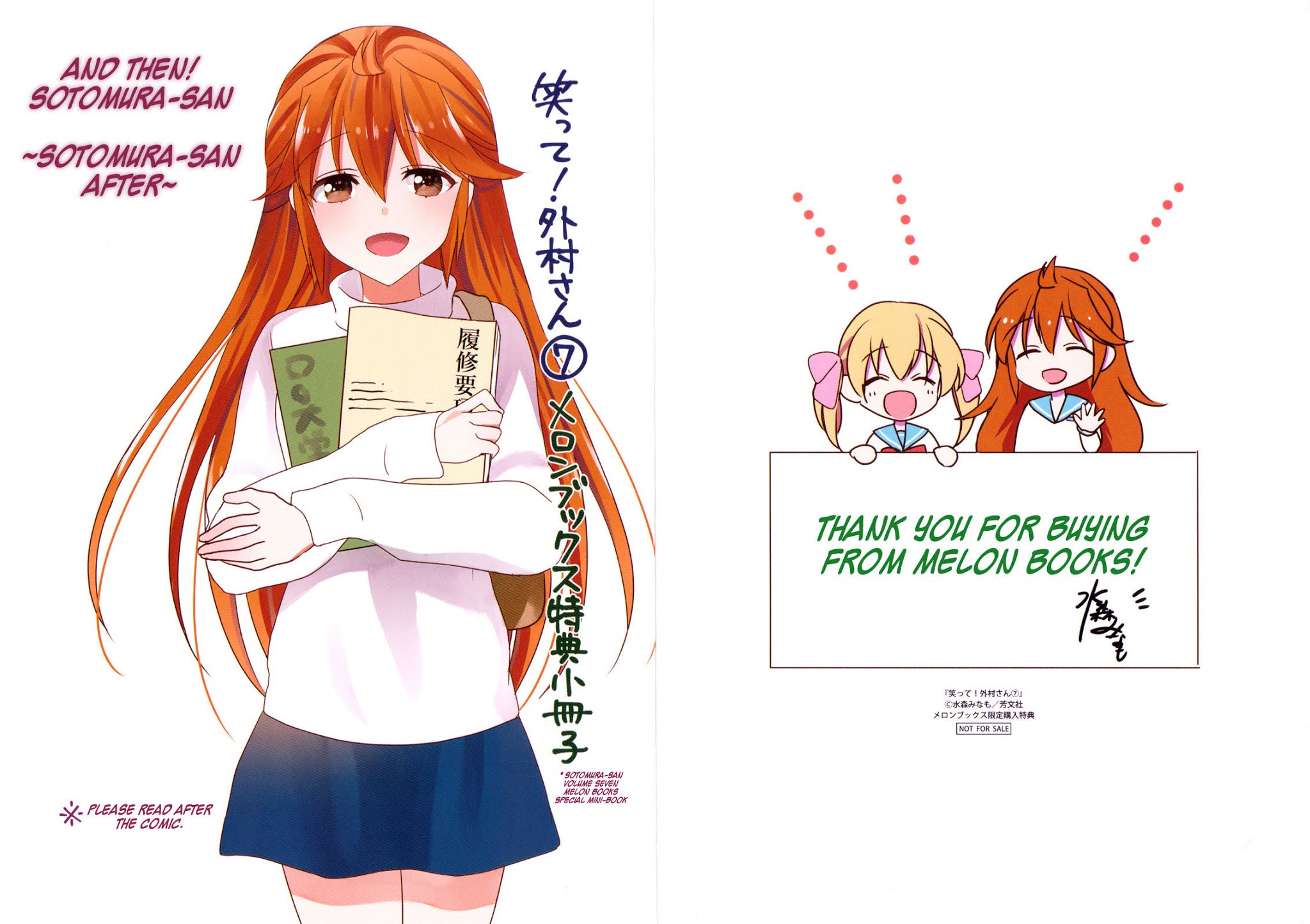Waratte! Sotomura-san Chapter 121 page 13 - Chapter 121: END
