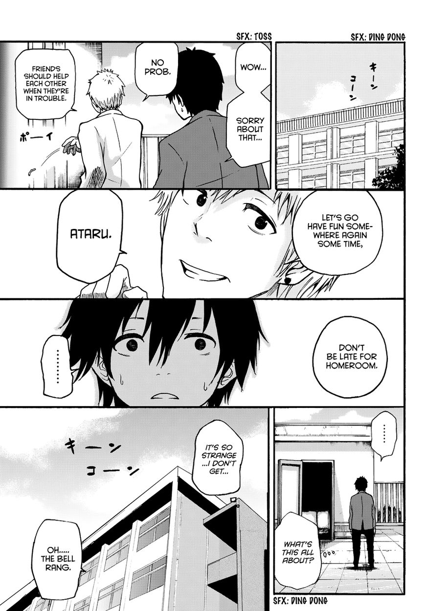 Warau Ishi Chapter 2 page 9 - Chapter 2 : The worst has happened