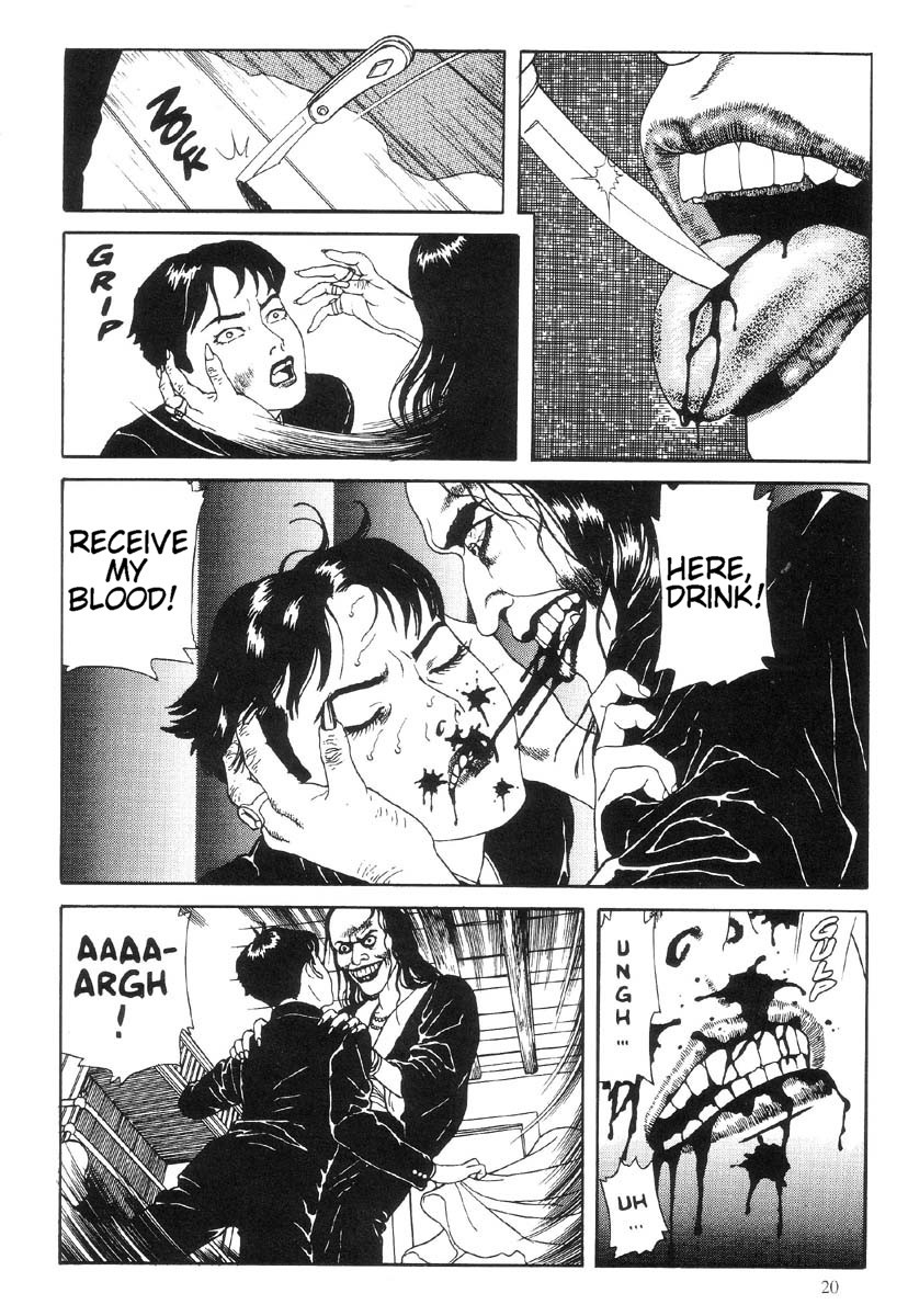 Warau Kyuuketsuki Chapter 1.1 page 21 - Vol.1 Chapter 1: Birth of a Vampire