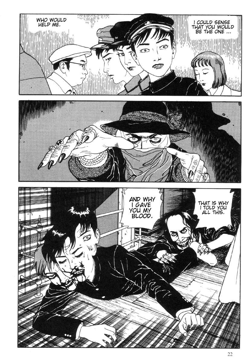 Warau Kyuuketsuki Chapter 1.1 page 23 - Vol.1 Chapter 1: Birth of a Vampire
