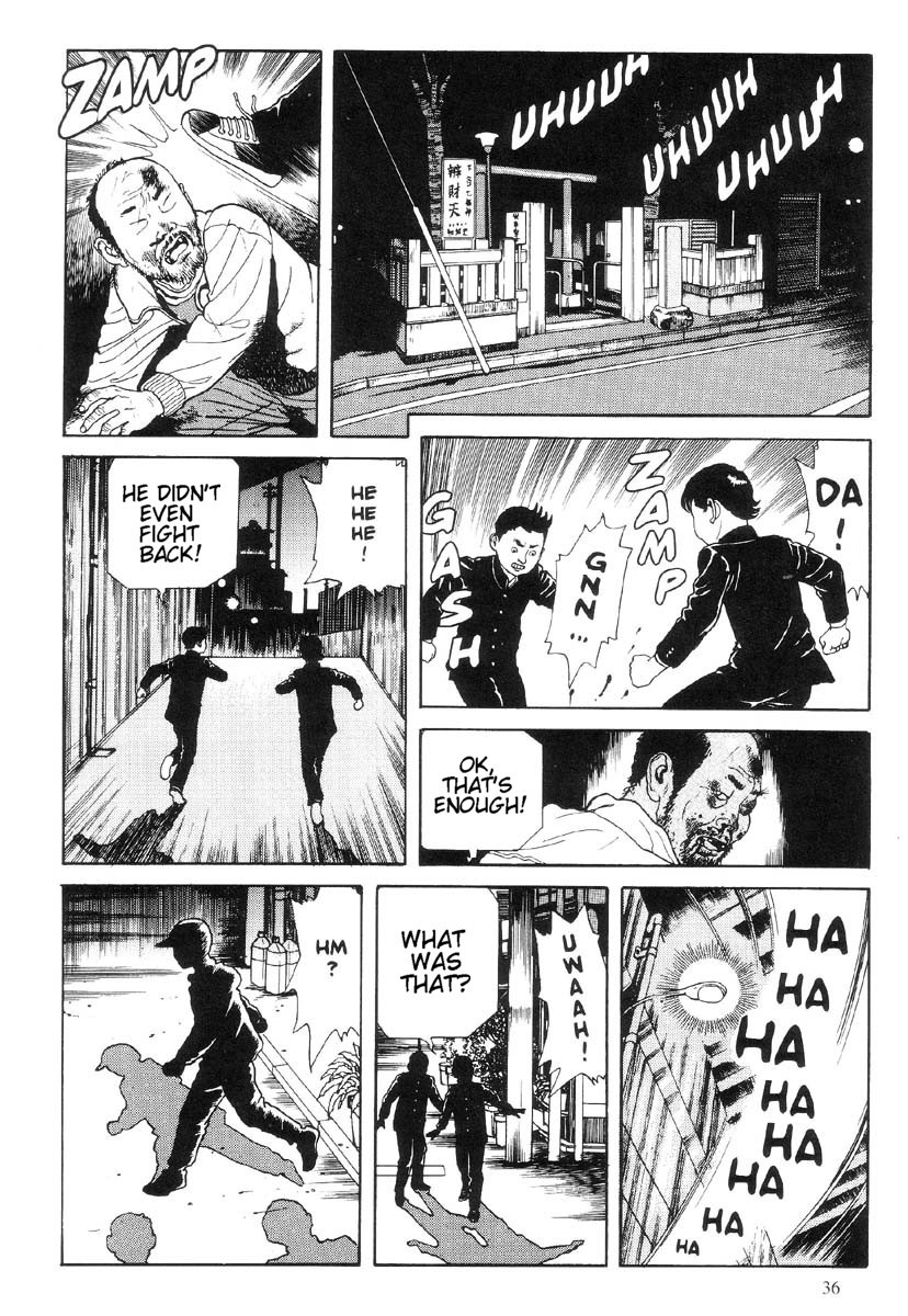 Warau Kyuuketsuki Chapter 1.1 page 37 - Vol.1 Chapter 1: Birth of a Vampire