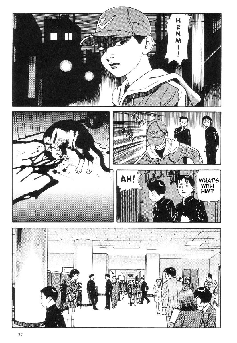 Warau Kyuuketsuki Chapter 1.1 page 38 - Vol.1 Chapter 1: Birth of a Vampire