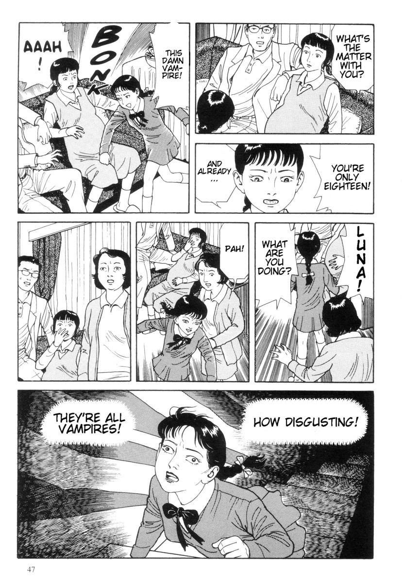 Warau Kyuuketsuki Chapter 1.1 page 48 - Vol.1 Chapter 1: Birth of a Vampire