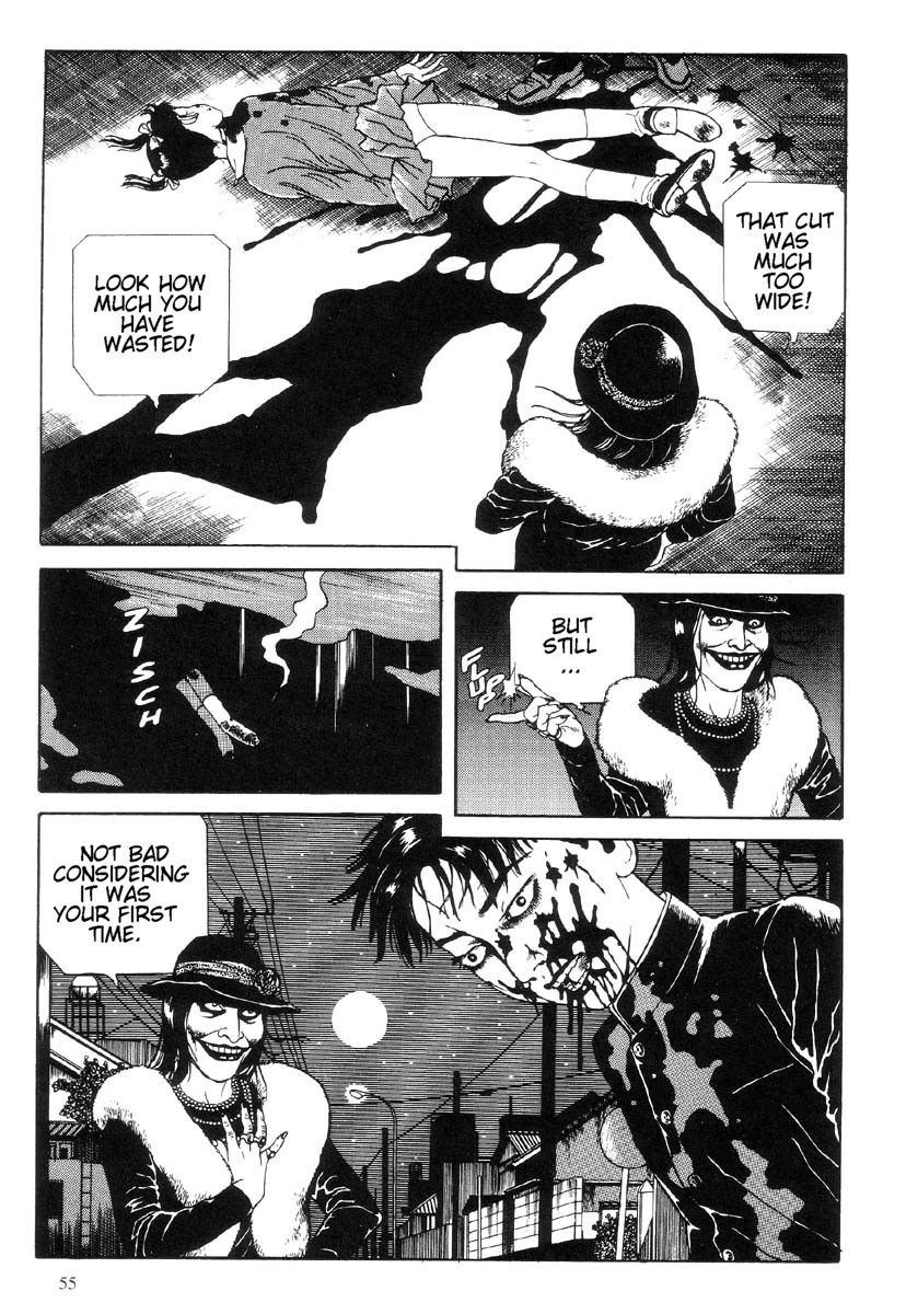 Warau Kyuuketsuki Chapter 1.1 page 56 - Vol.1 Chapter 1: Birth of a Vampire