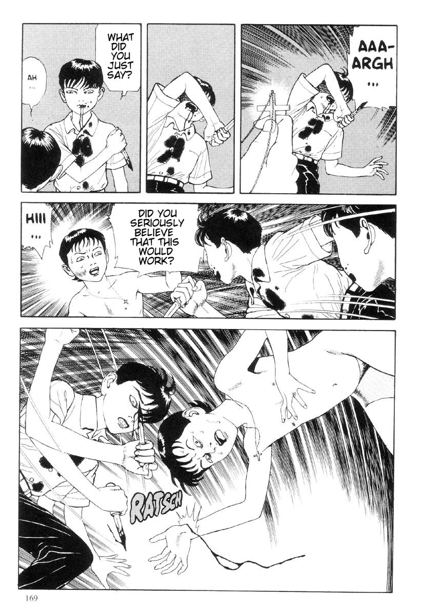Warau Kyuuketsuki Chapter 1.4 page 16 - Vol.1 Chapter 4: The Human Spider