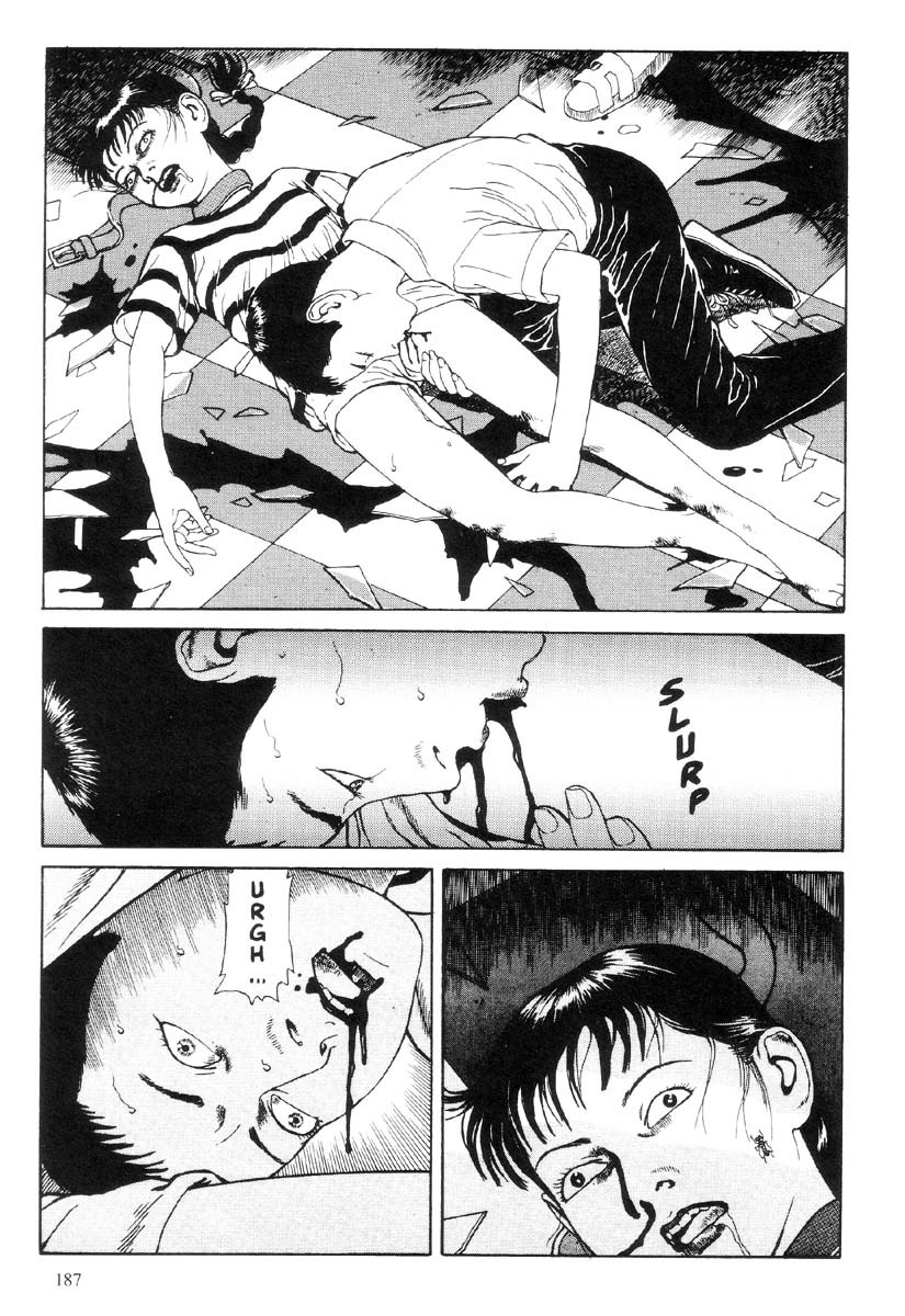 Warau Kyuuketsuki Chapter 1.4 page 34 - Vol.1 Chapter 4: The Human Spider