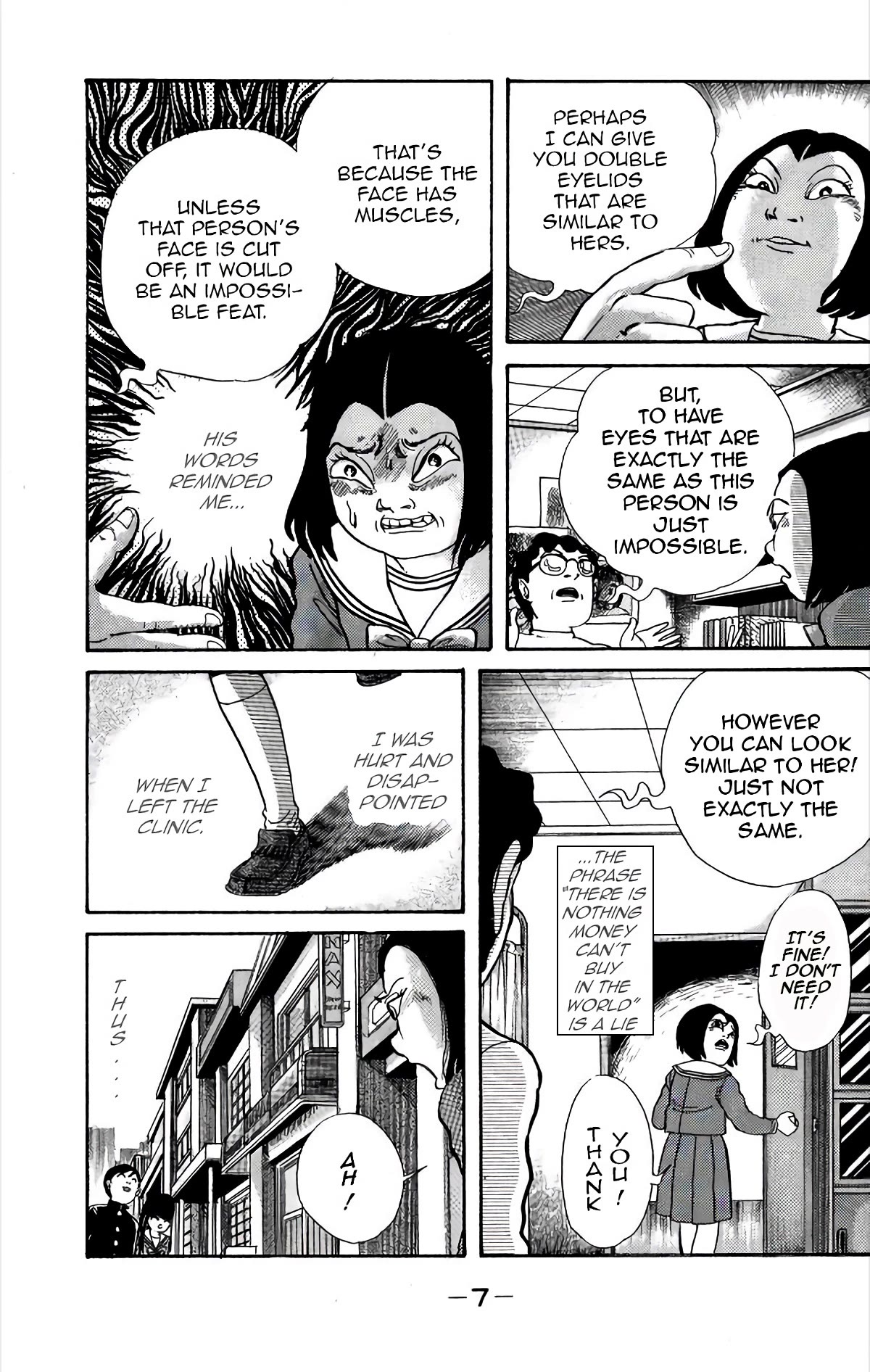 Warau Nikumen Chapter 1 page 10 - Chapter 1: Laughing Flesh Face (New version)