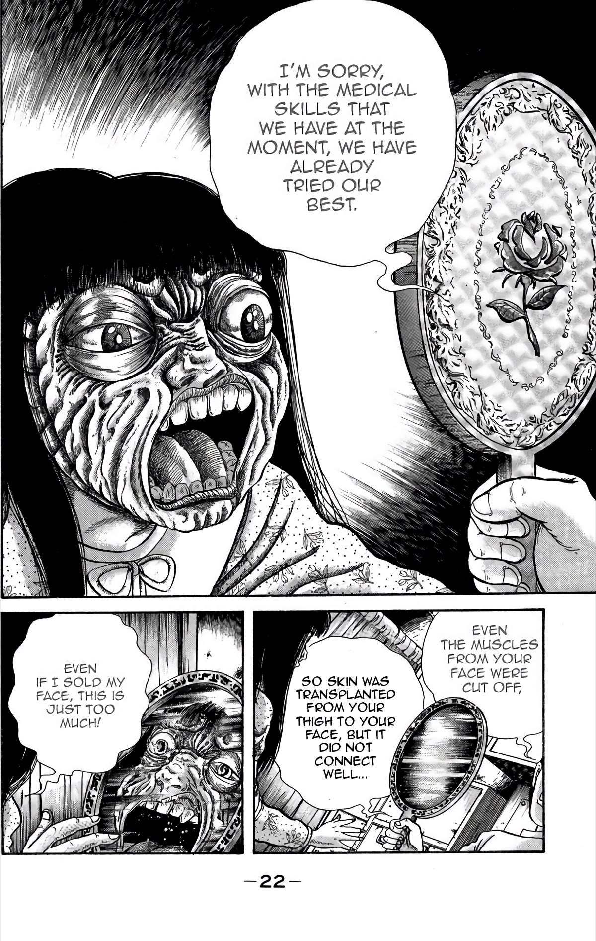 Warau Nikumen Chapter 1 page 25 - Chapter 1: Laughing Flesh Face (New version)