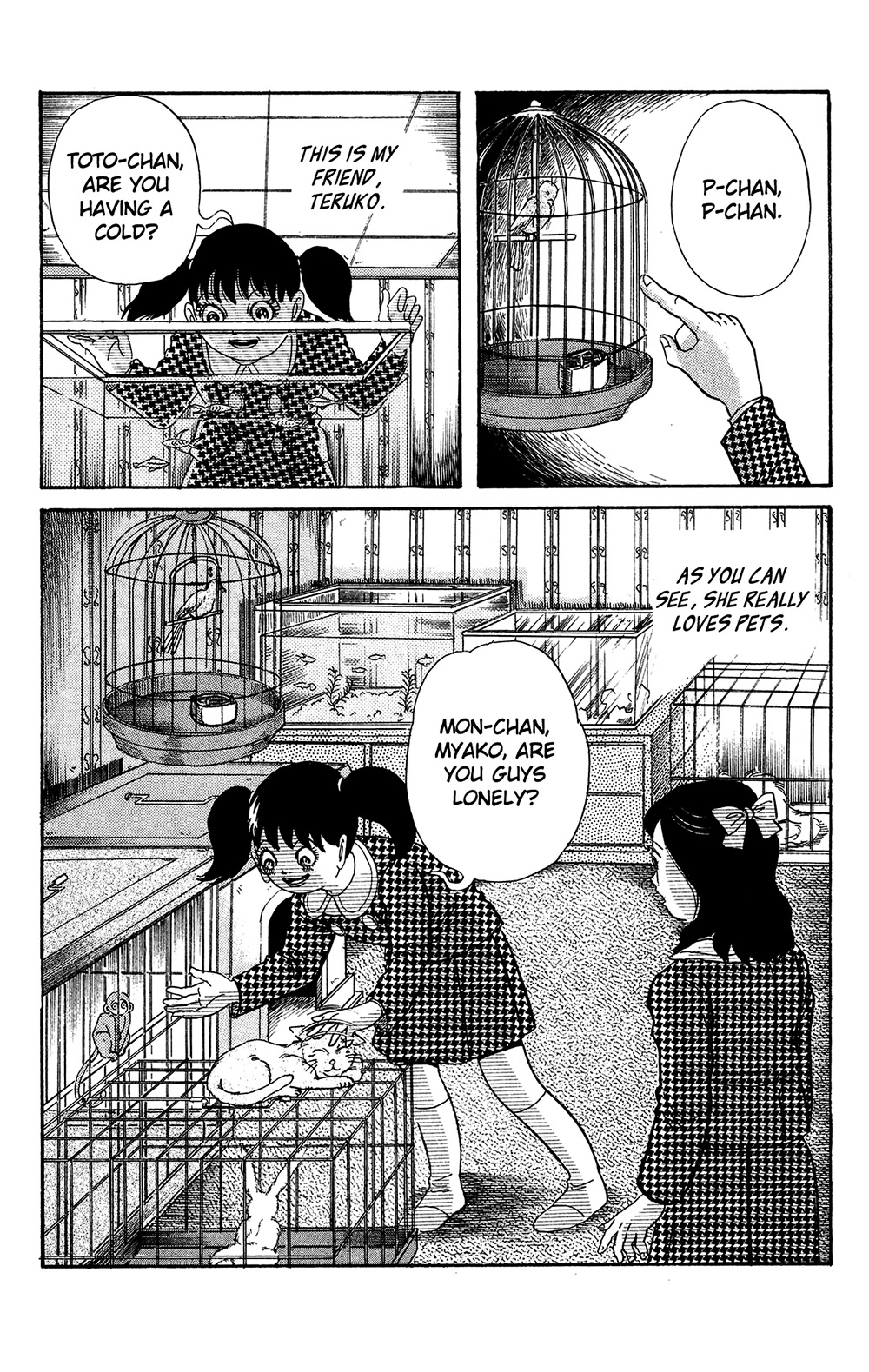 Warau Nikumen Chapter 3 page 2 - Chapter 3: The Room with Pets