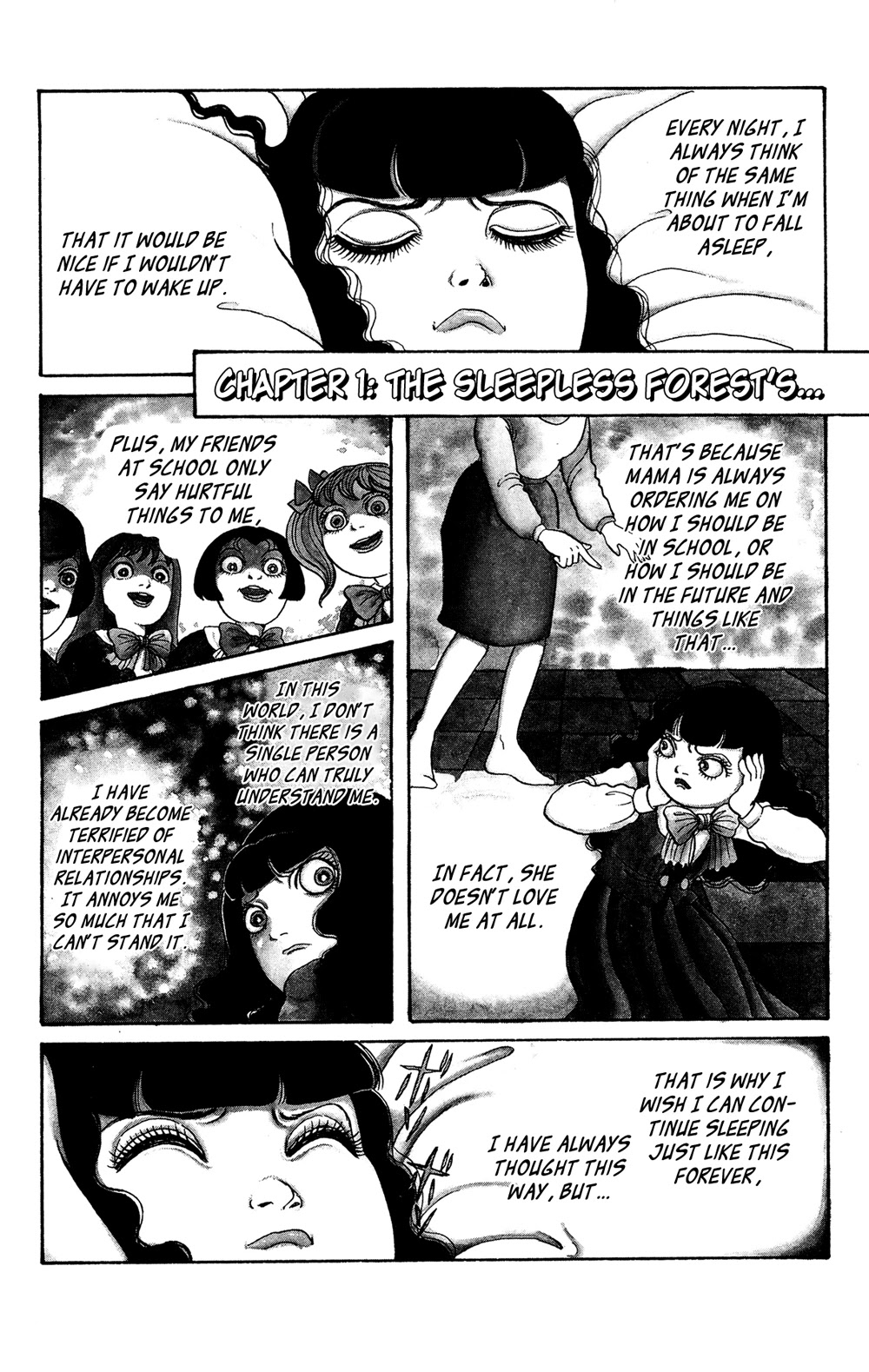 Warau Nikumen Chapter 4.1 page 3 - Chapter 4.1: Fairy Tales of the Dark Night: The Sleepless Forest's...